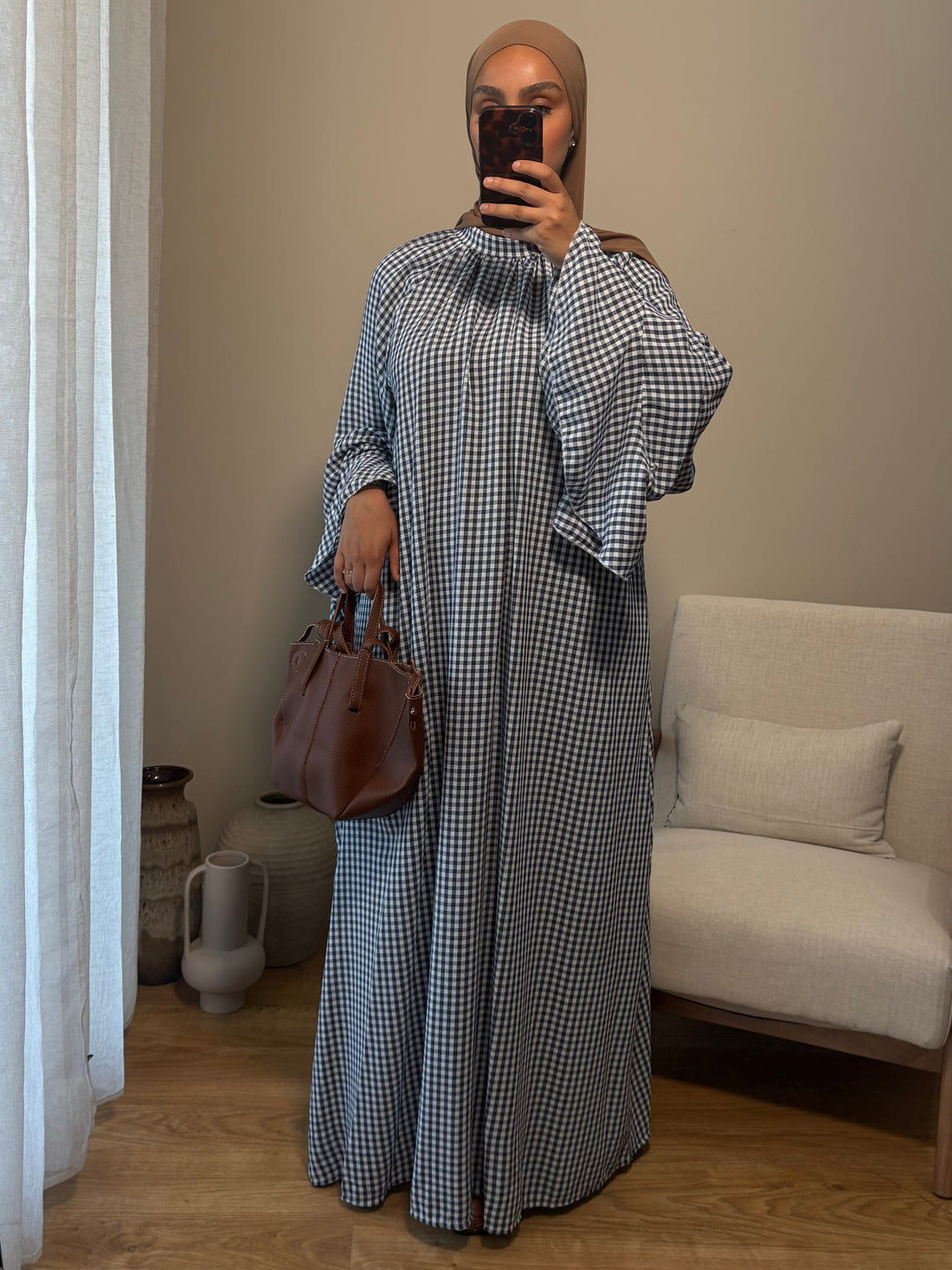 Robe Vichy | Blue Navy
