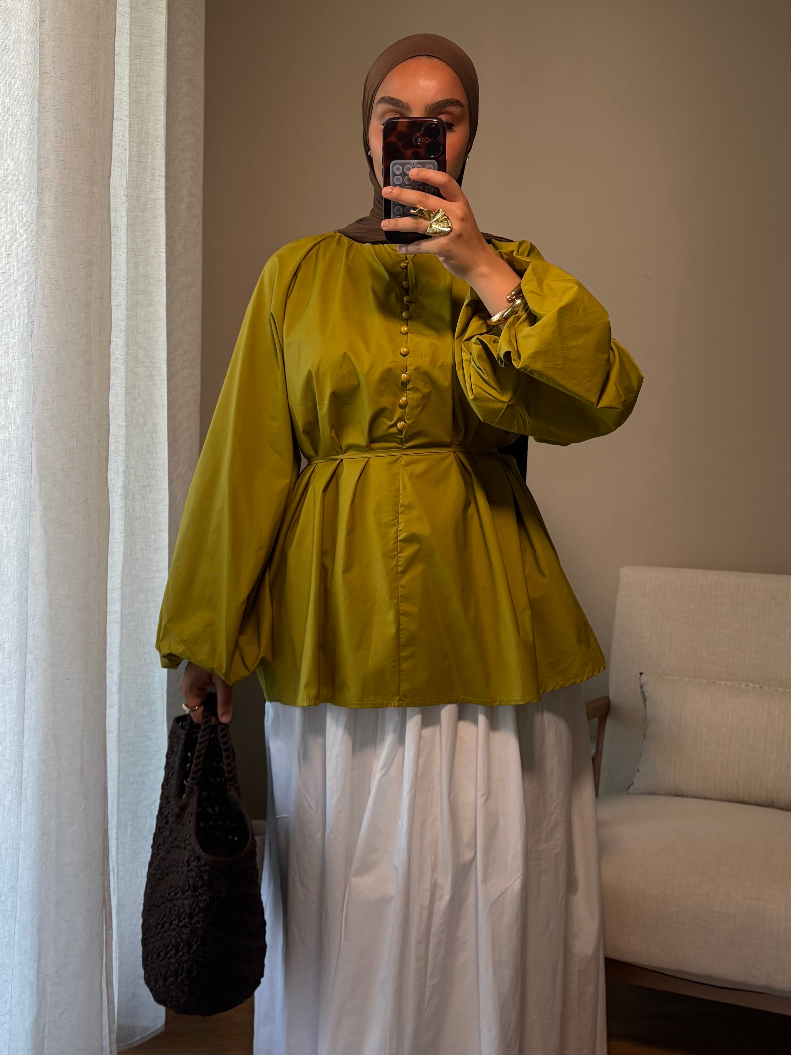 Blouse Delya | Olive