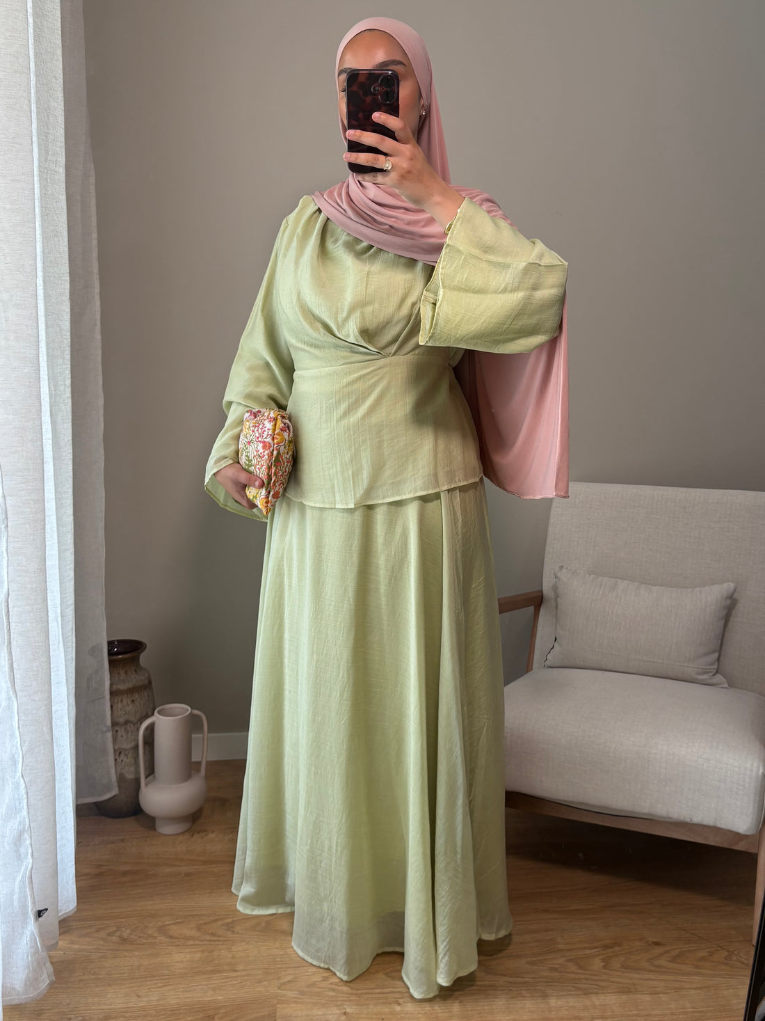 Ensemble jupe Kelya | Vert