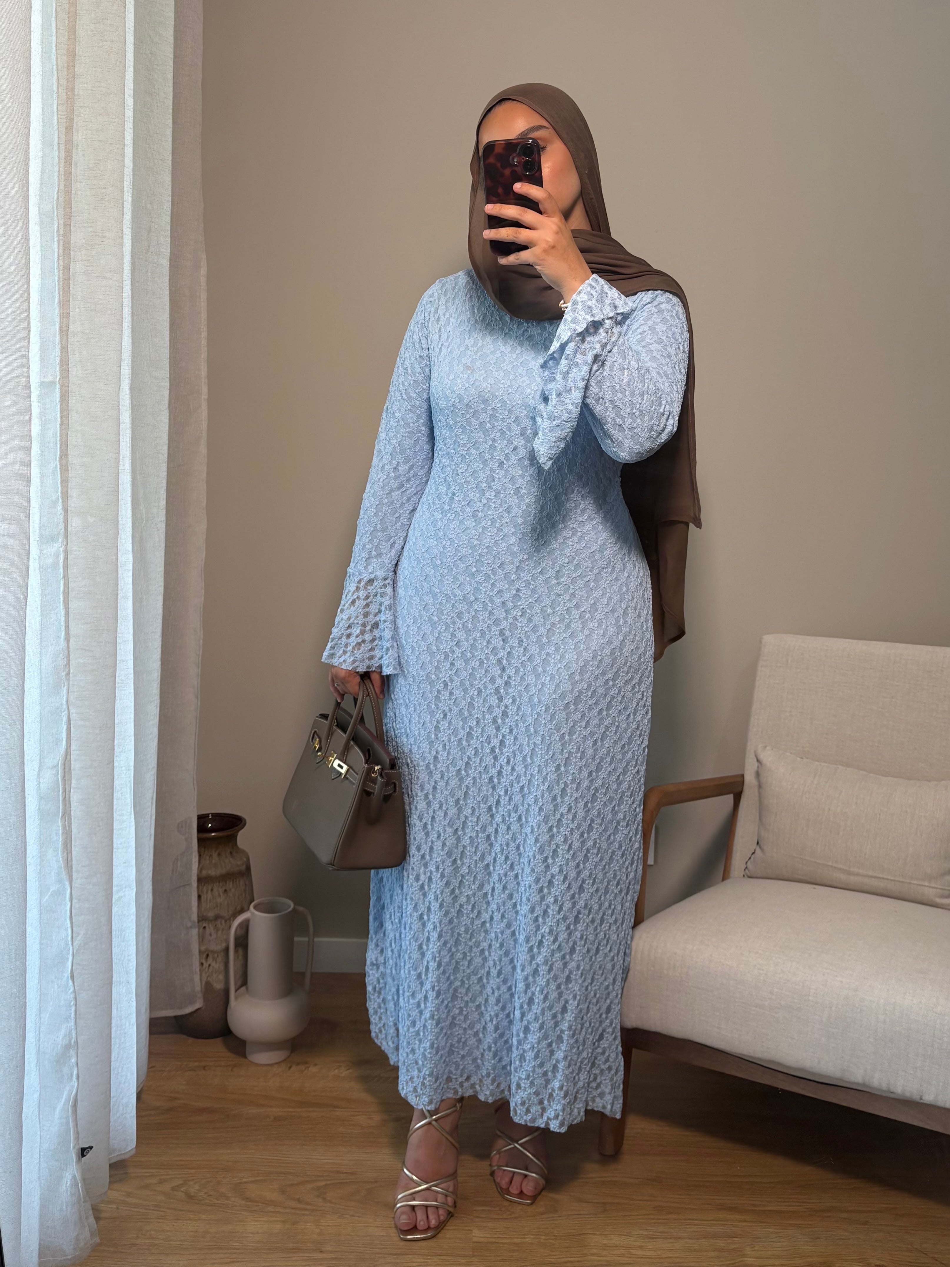 Robe Nina | Bleue