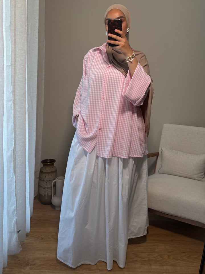 Chemise Vichy | Rose