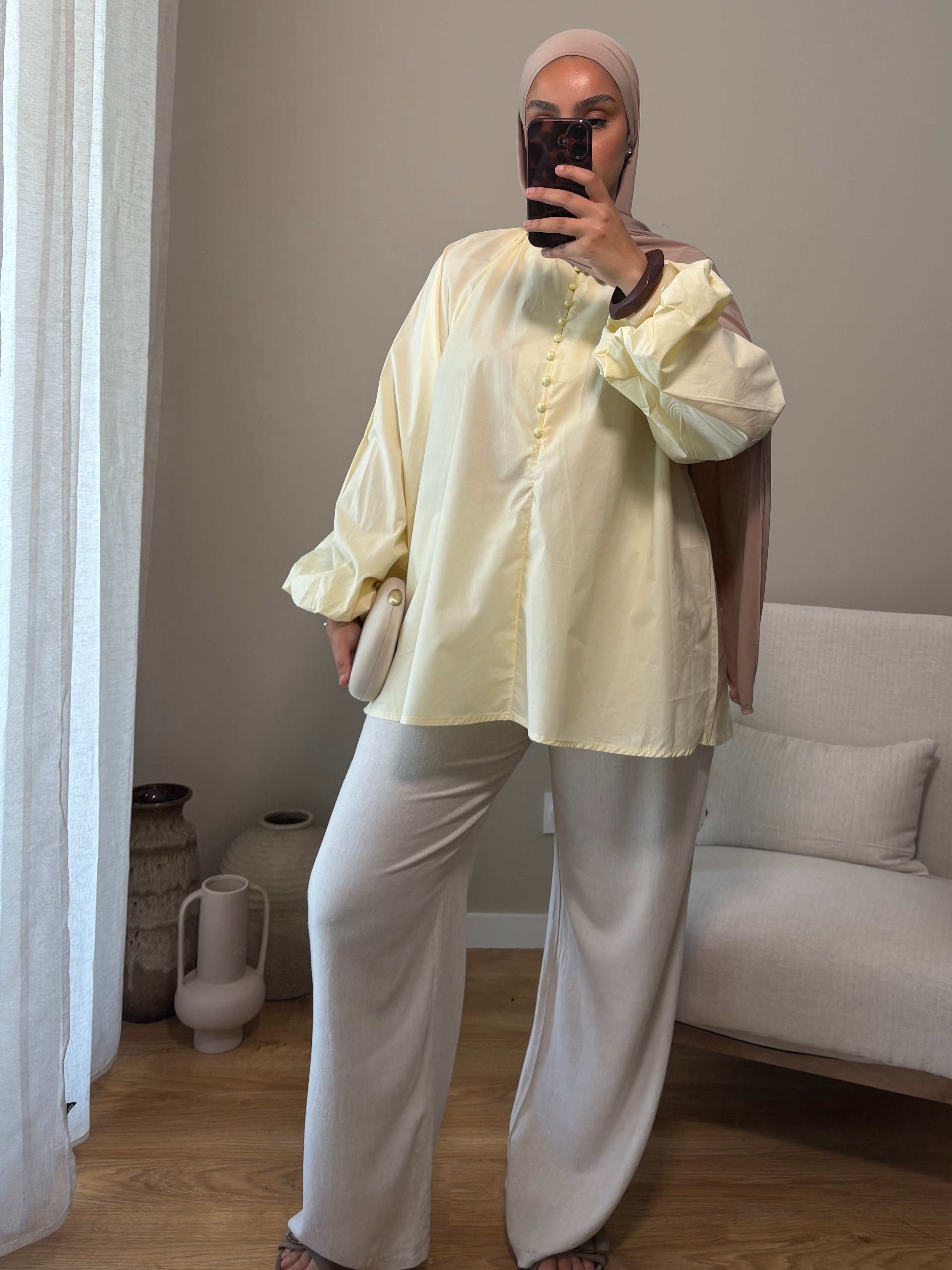 Blouse Delya | Jaune