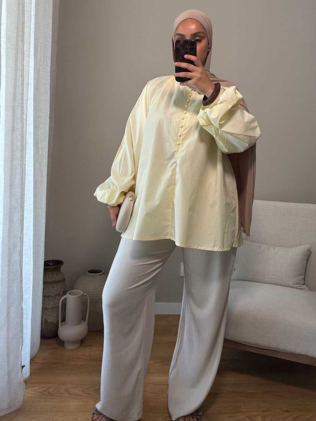 Blouse Delya | Jaune