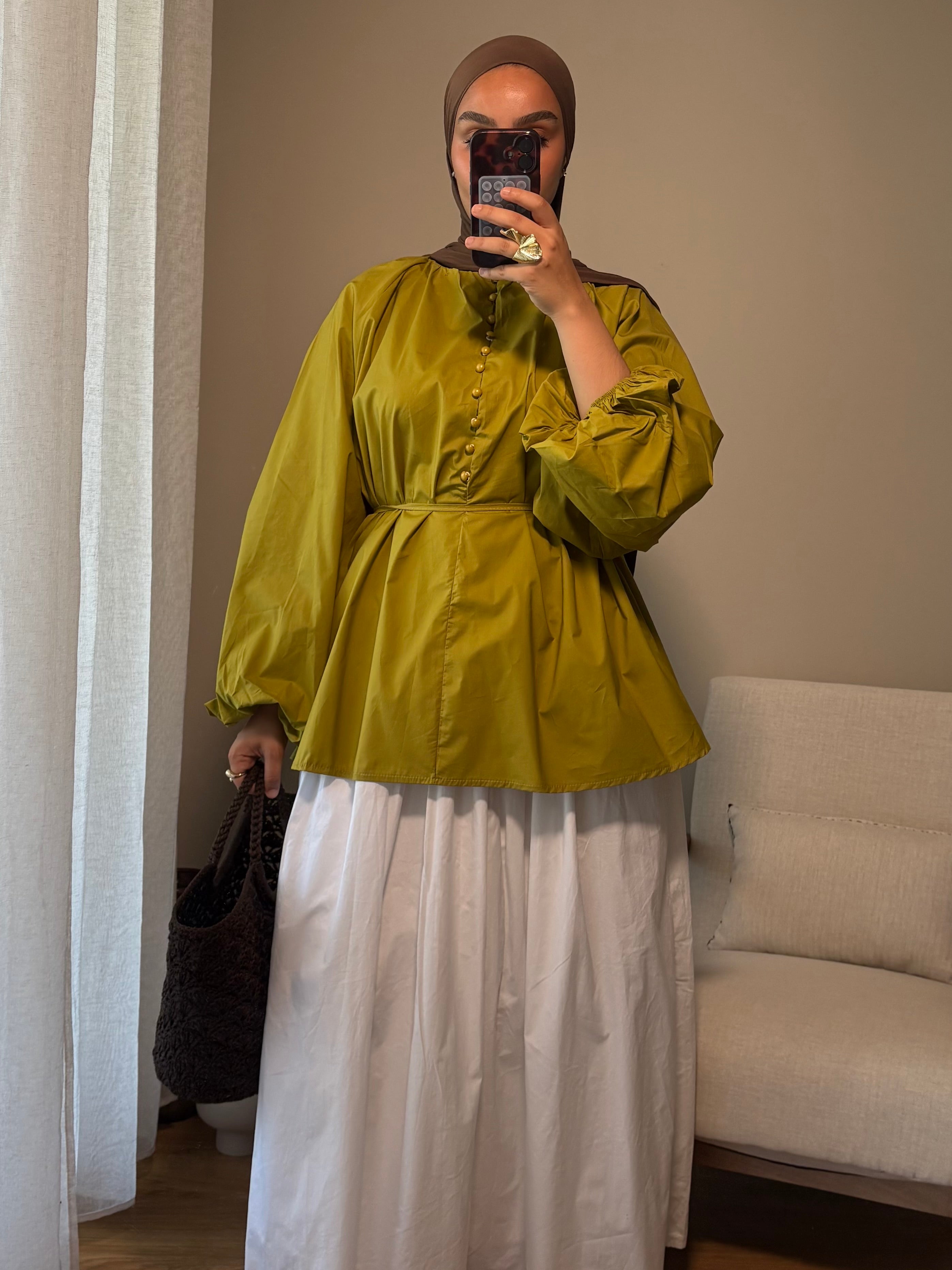 Blouse Delya | Olive