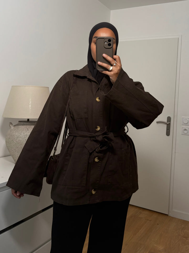 Veste Hiba | Marron