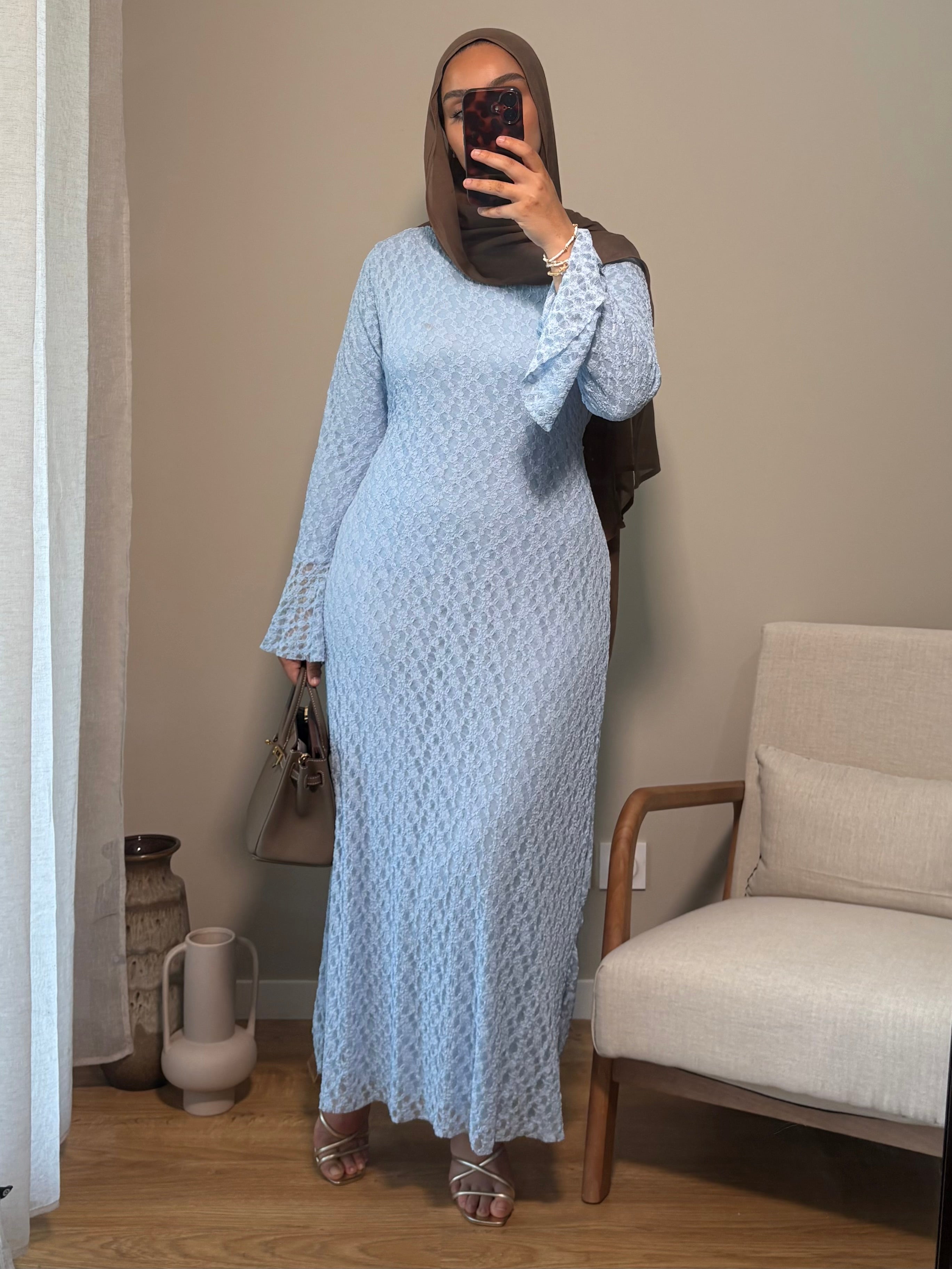 Robe Nina | Bleue