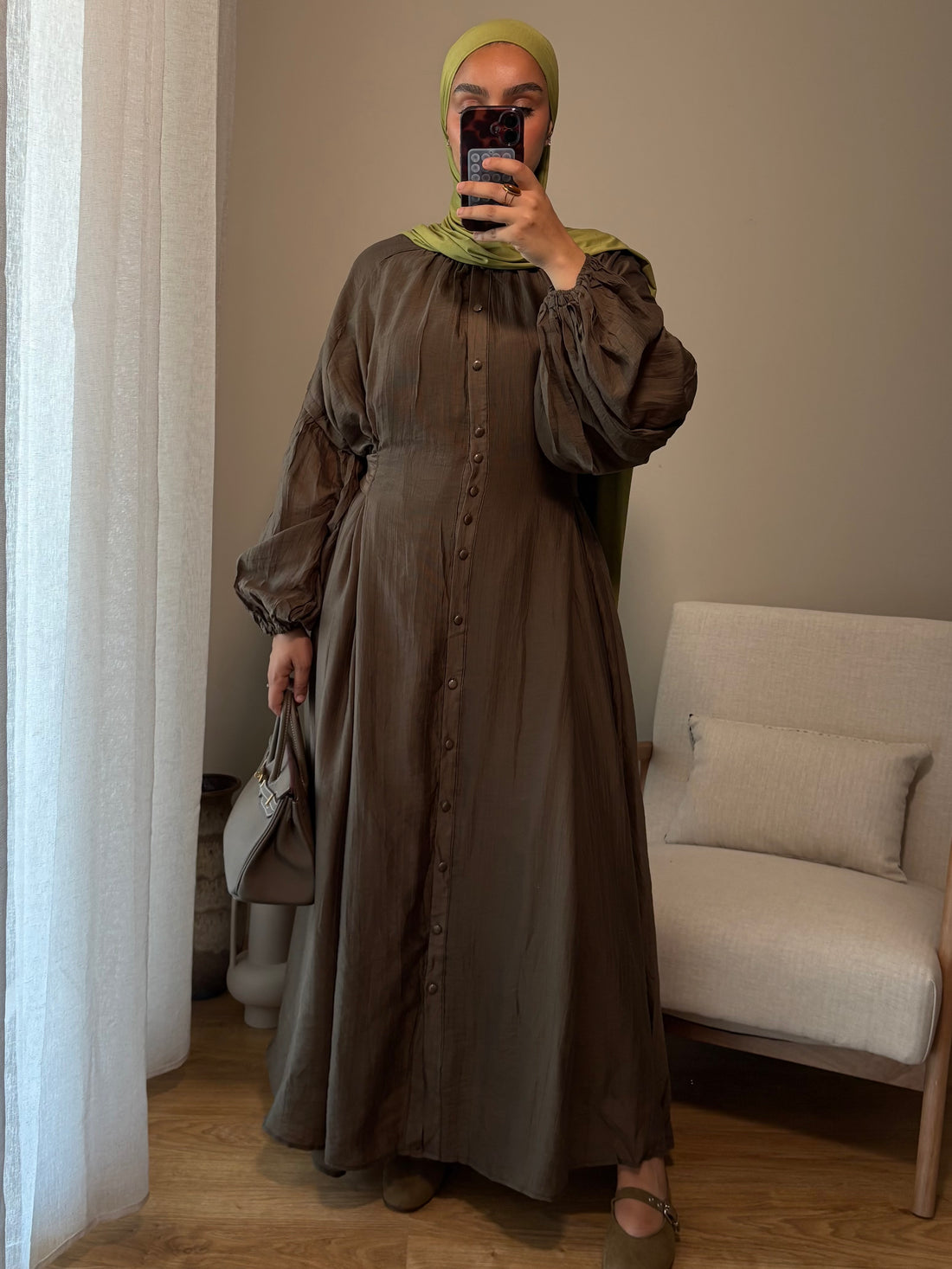Robe Bohème | Marron