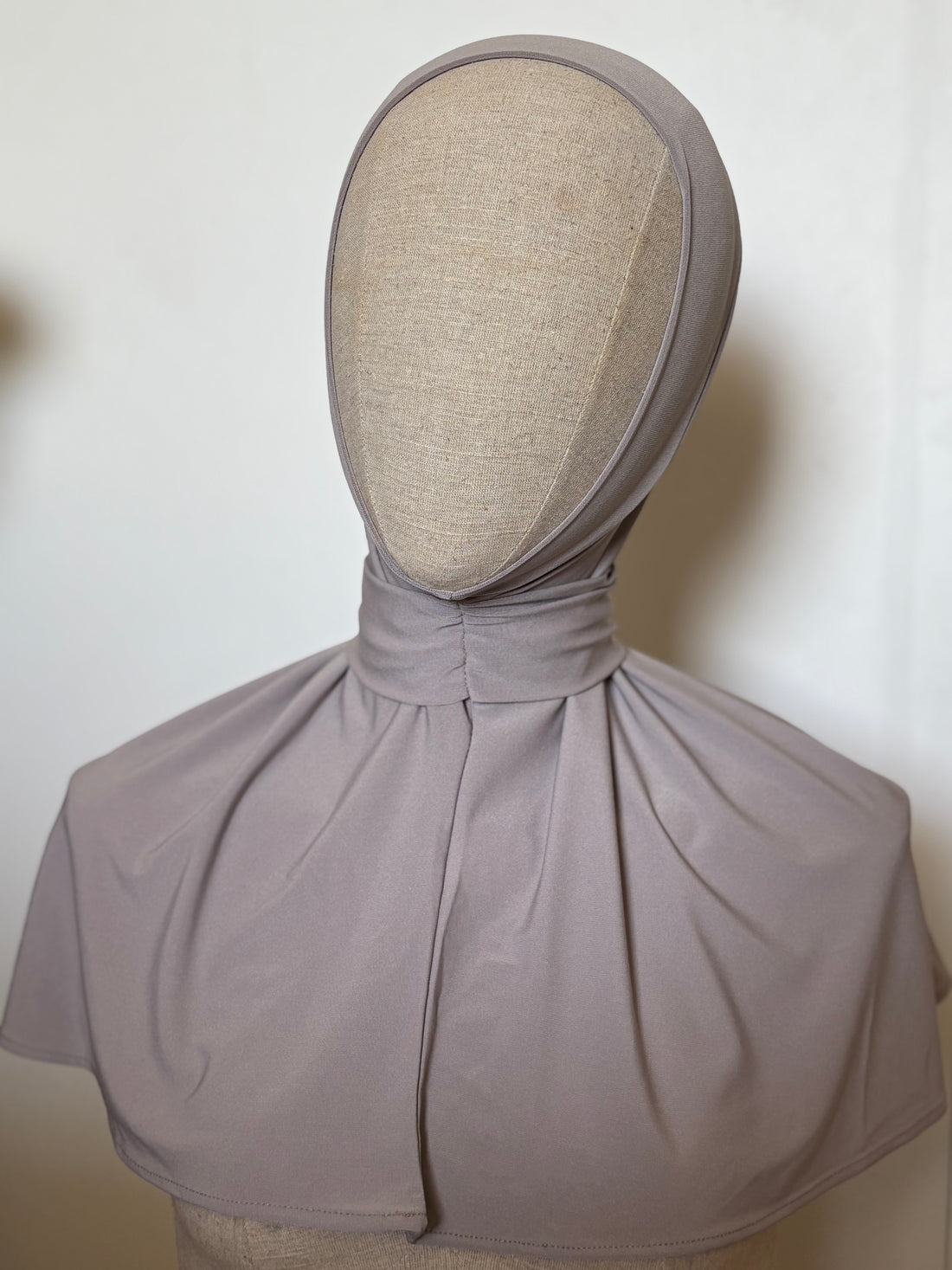 Hijab cagoule à boutonner