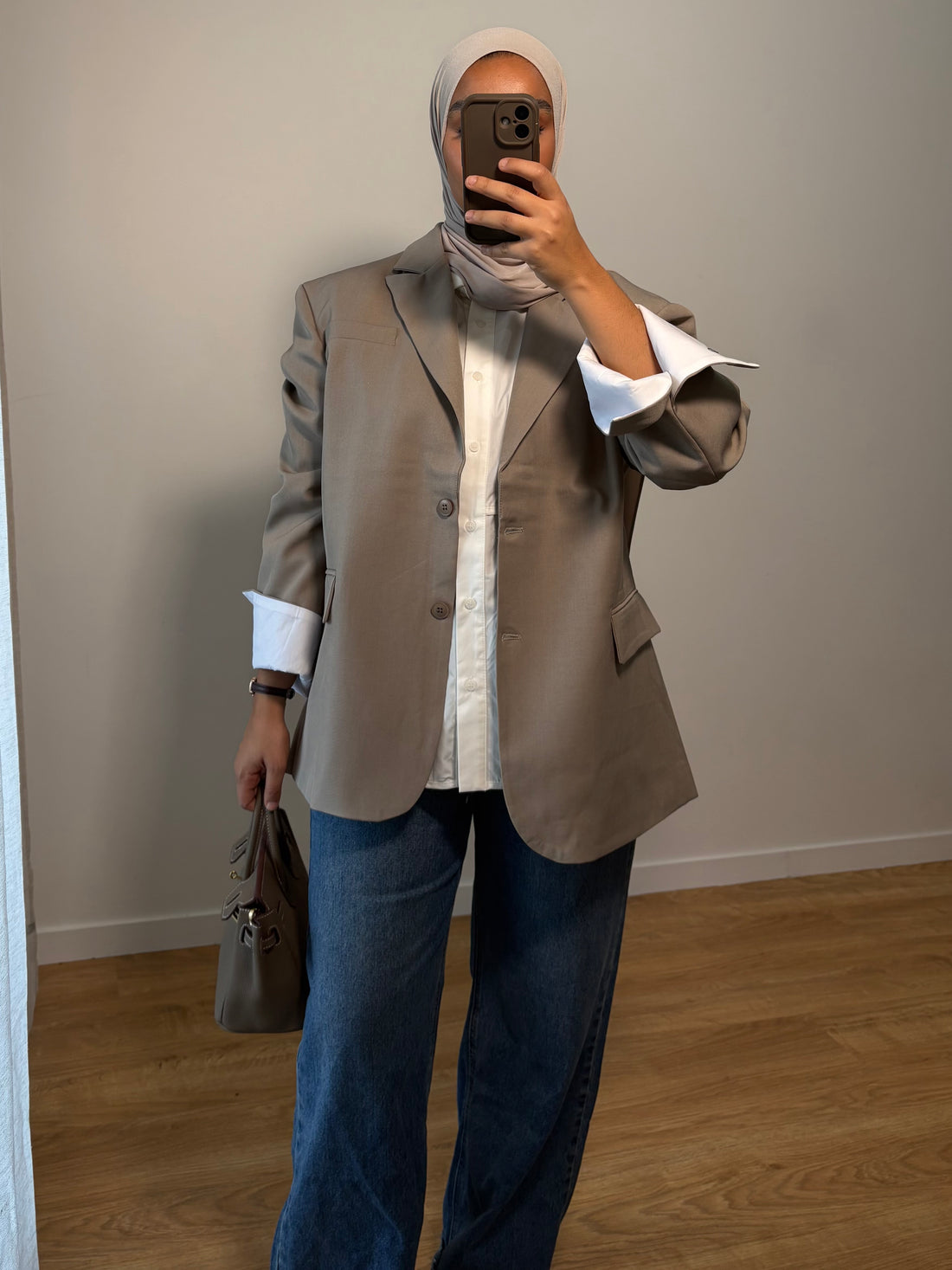 Blazer Imen taupe