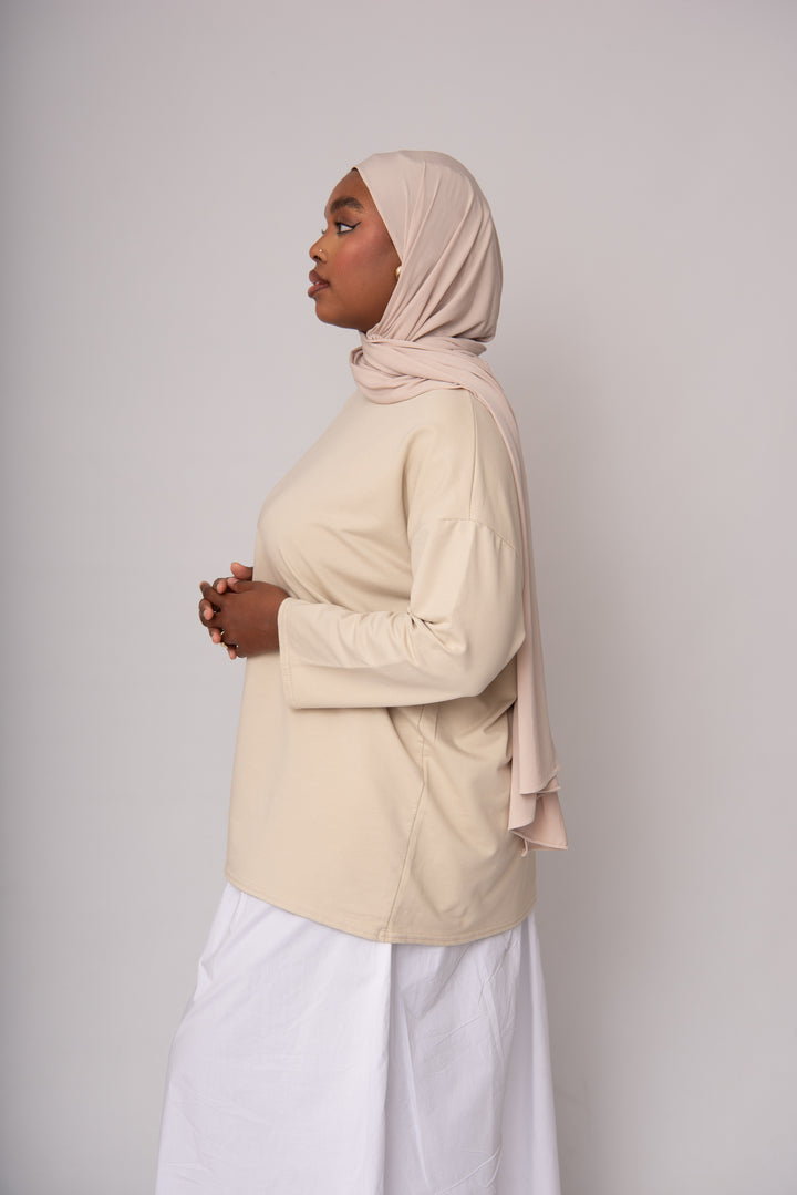 T-shirt Basic Beige