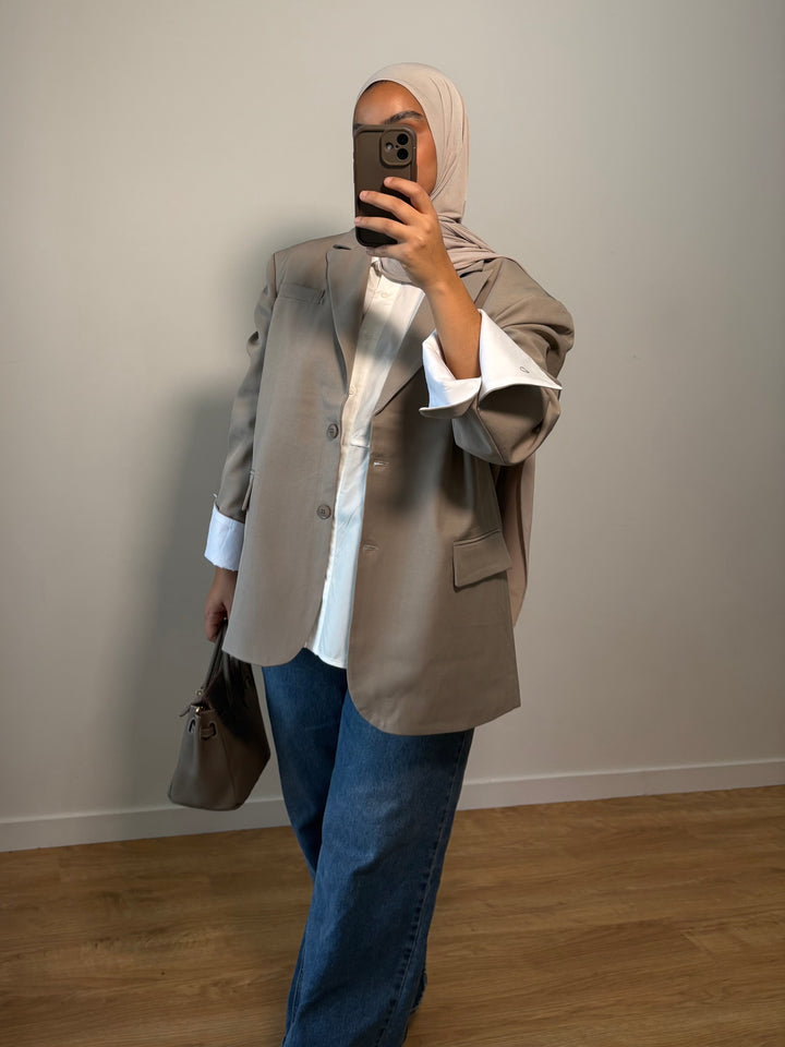 Blazer Imen taupe