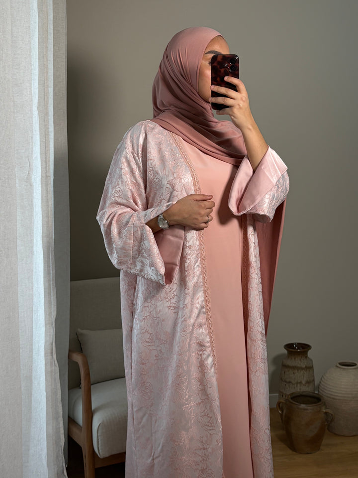 Kimono Brocard Malika | Rose