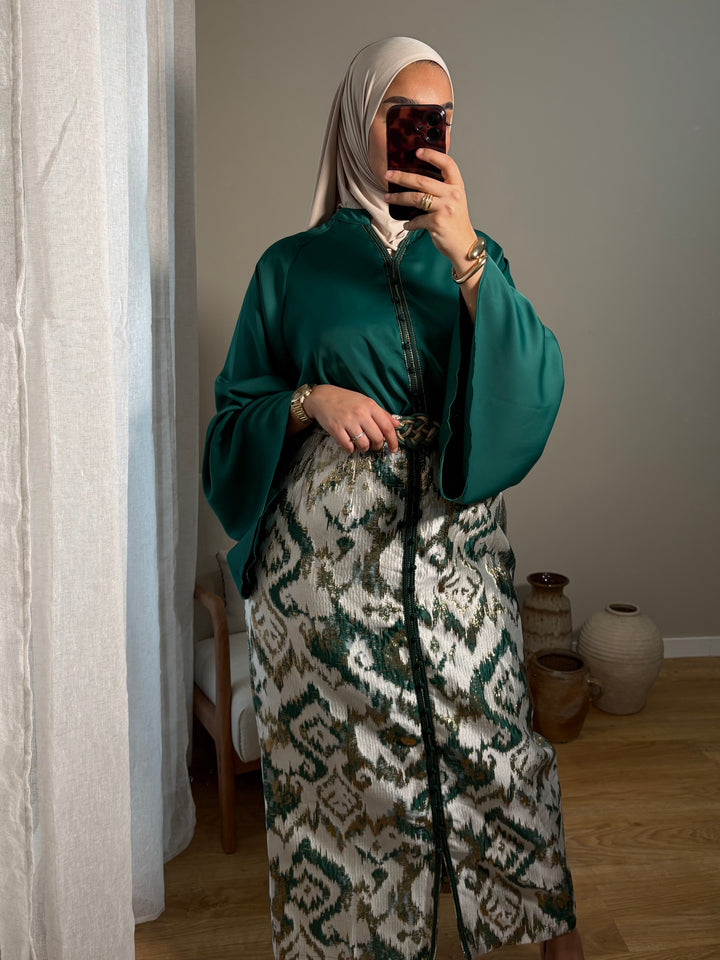 Ensemble jupe Brocard Asma | Vert Émeraude