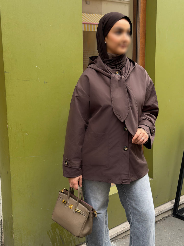 Trench Noué | Marron