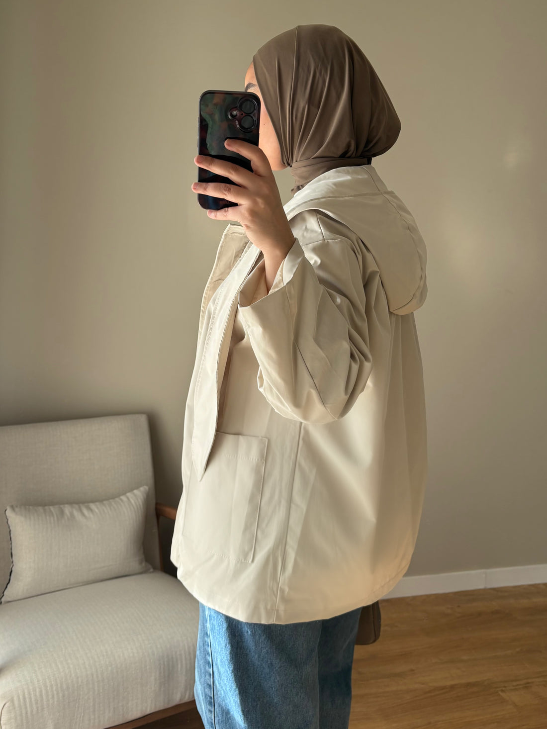 Trench Noué | Beige