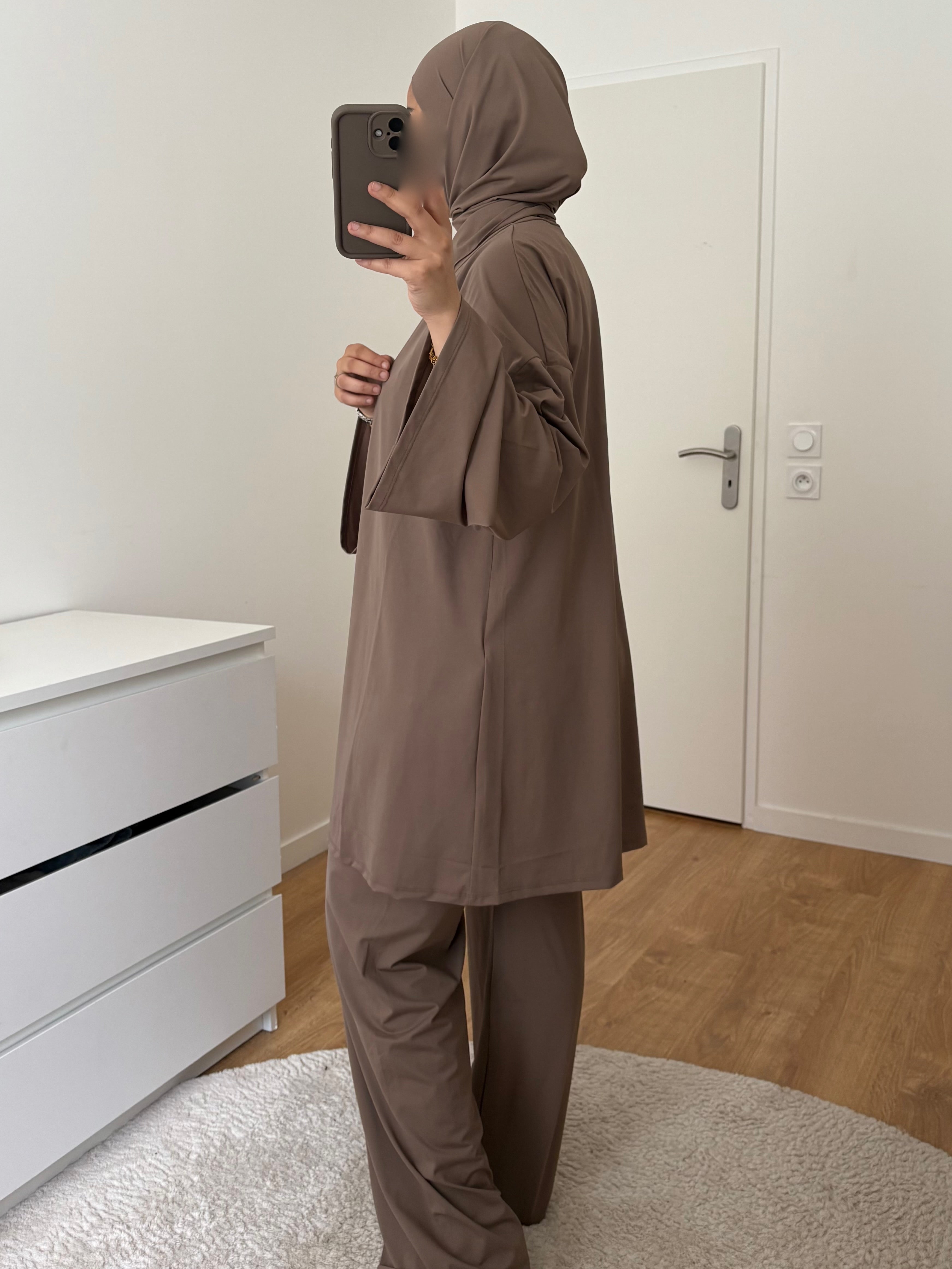 Burkini 4 pièces | Taupe