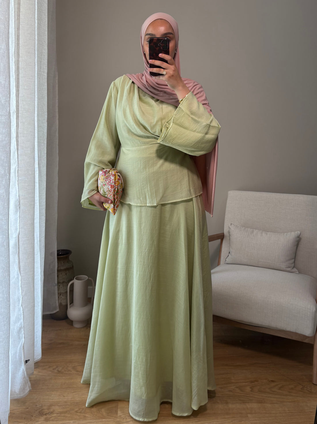 Ensemble jupe Kelya | Vert