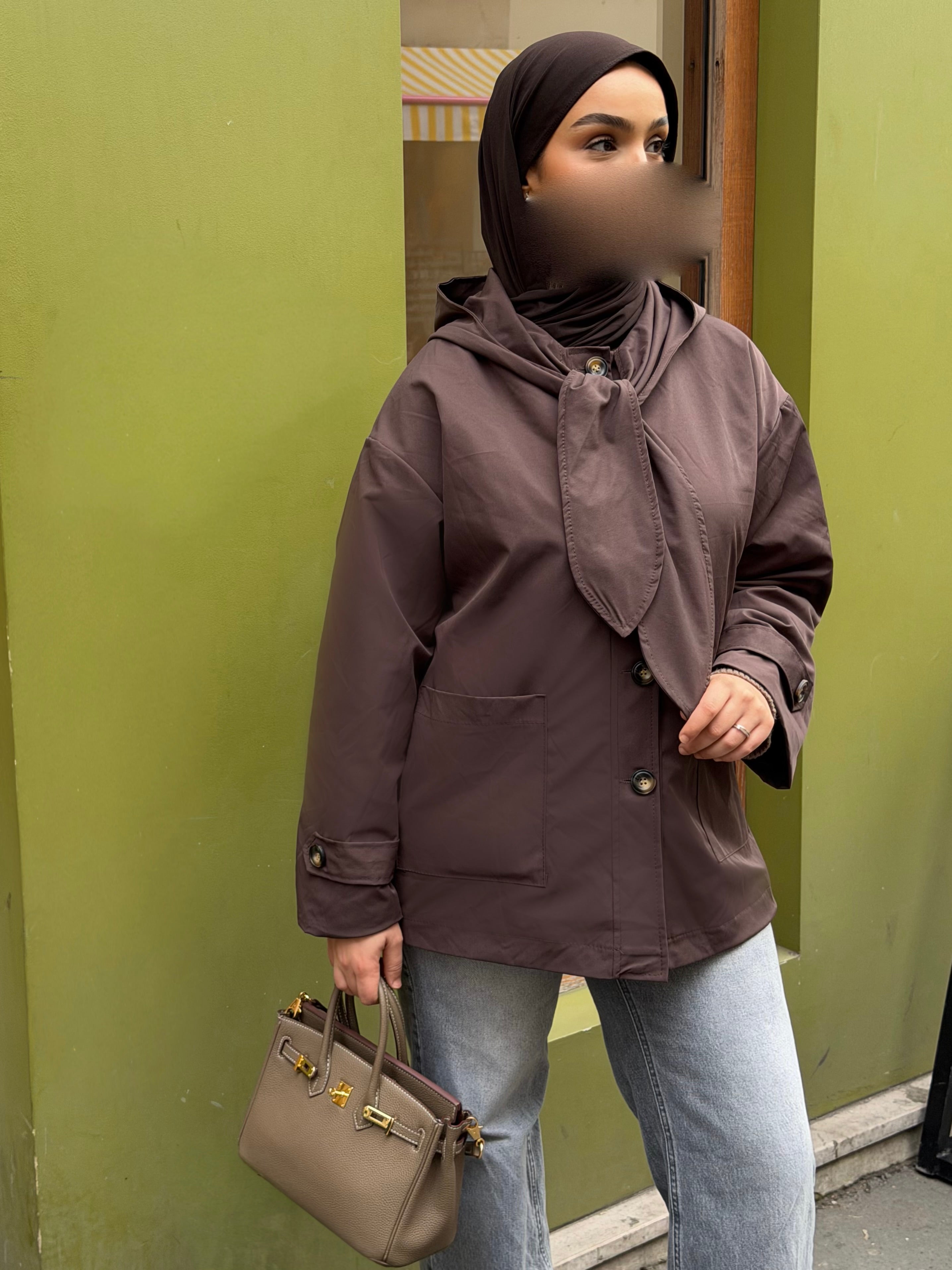 Trench Noué | Marron