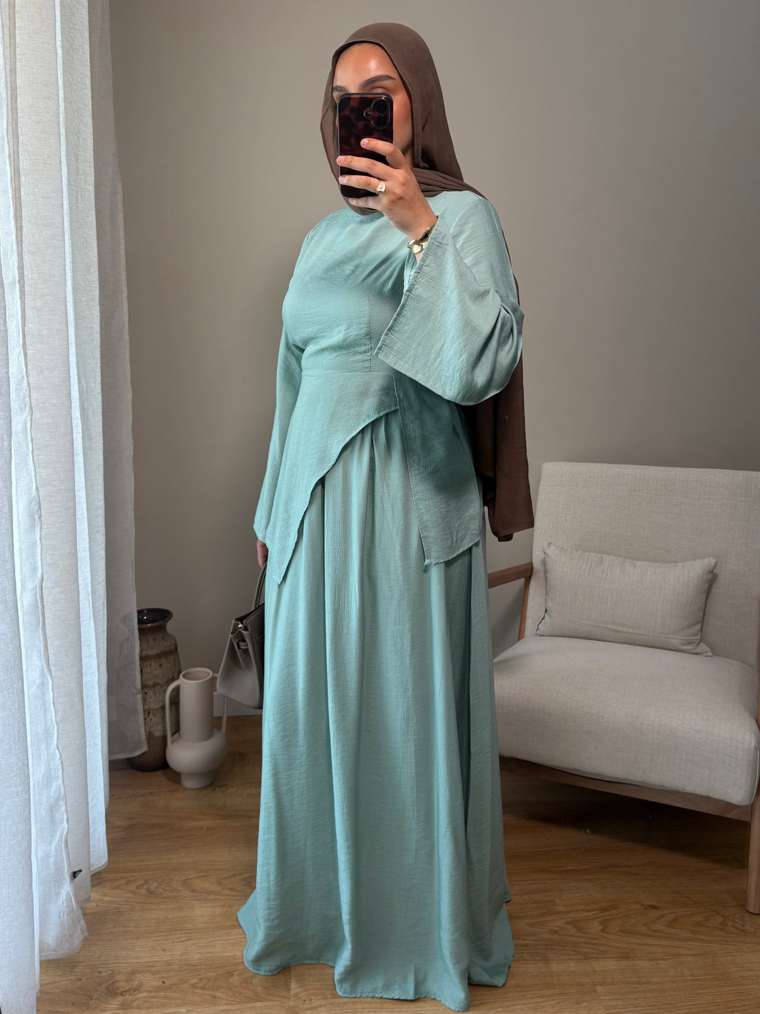 Ensemble jupe Sofia | Vert d’eau
