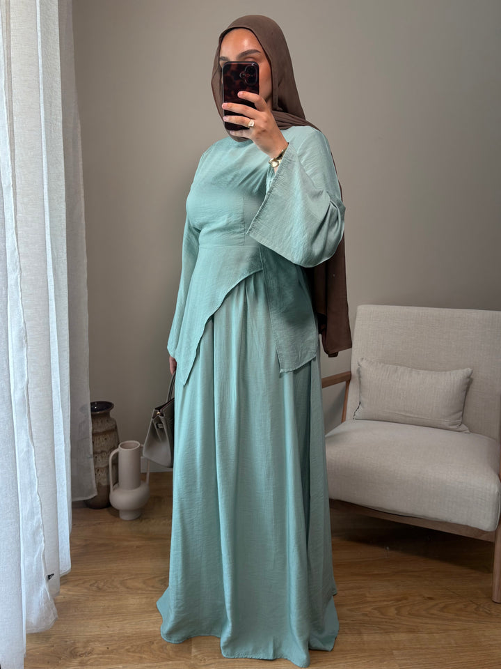 Ensemble jupe Sofia | Vert d’eau
