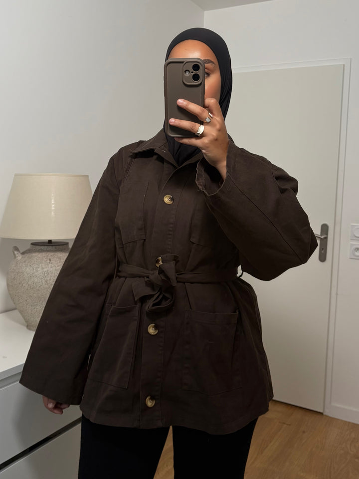 Veste Hiba | Marron
