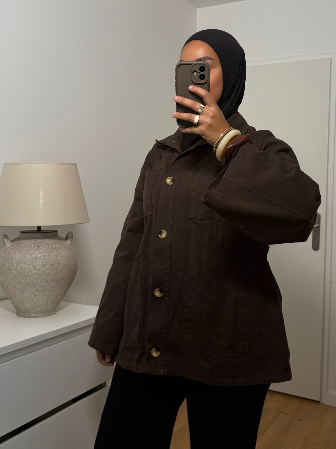 Veste Hiba | Marron