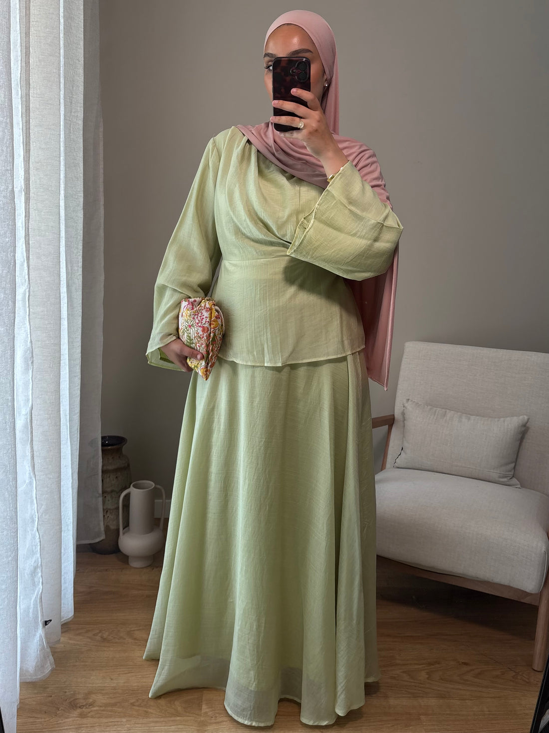 Ensemble jupe Kelya | Vert