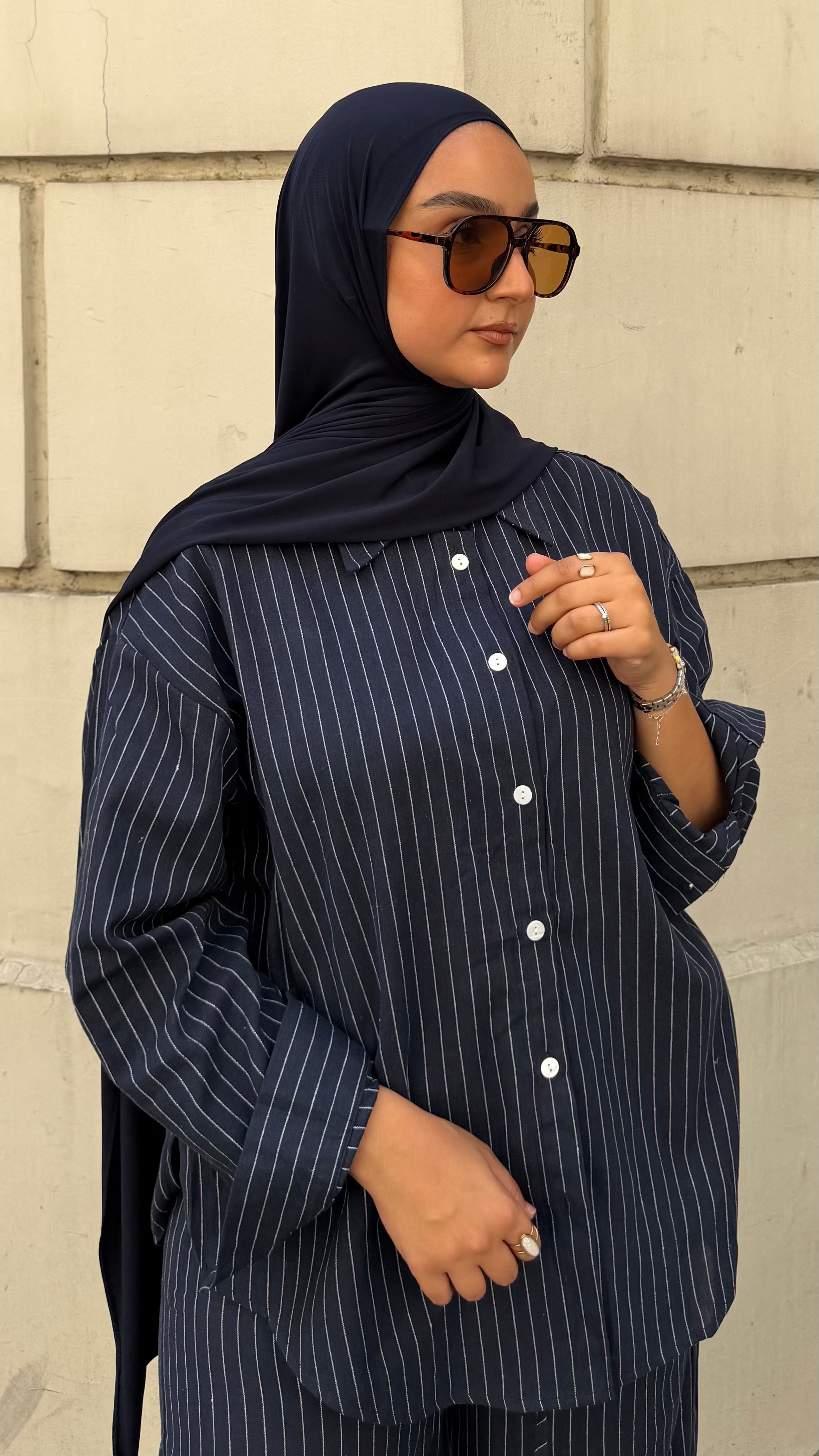 Ensemble rayures | Blue navy