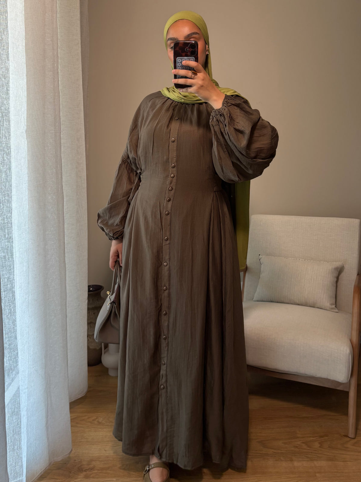 Robe Bohème | Marron