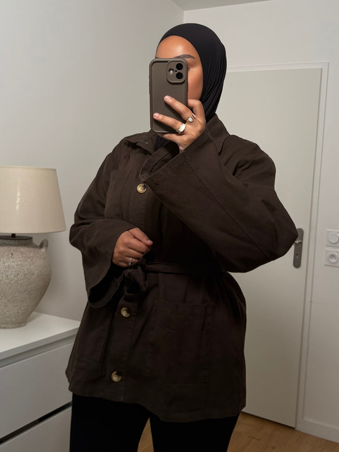 Veste Hiba | Marron