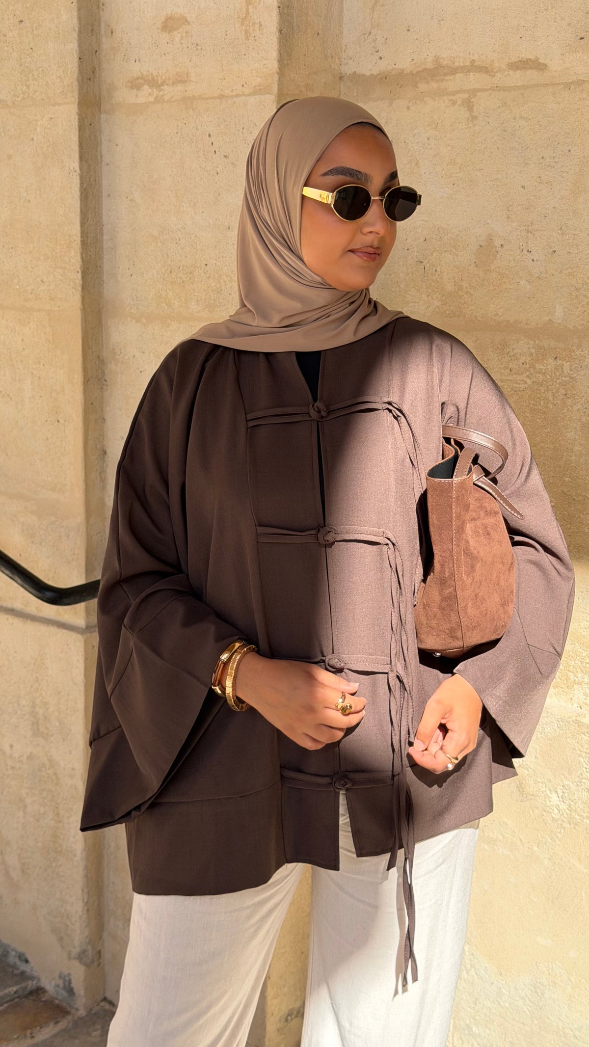 Blouse Naya | Marron