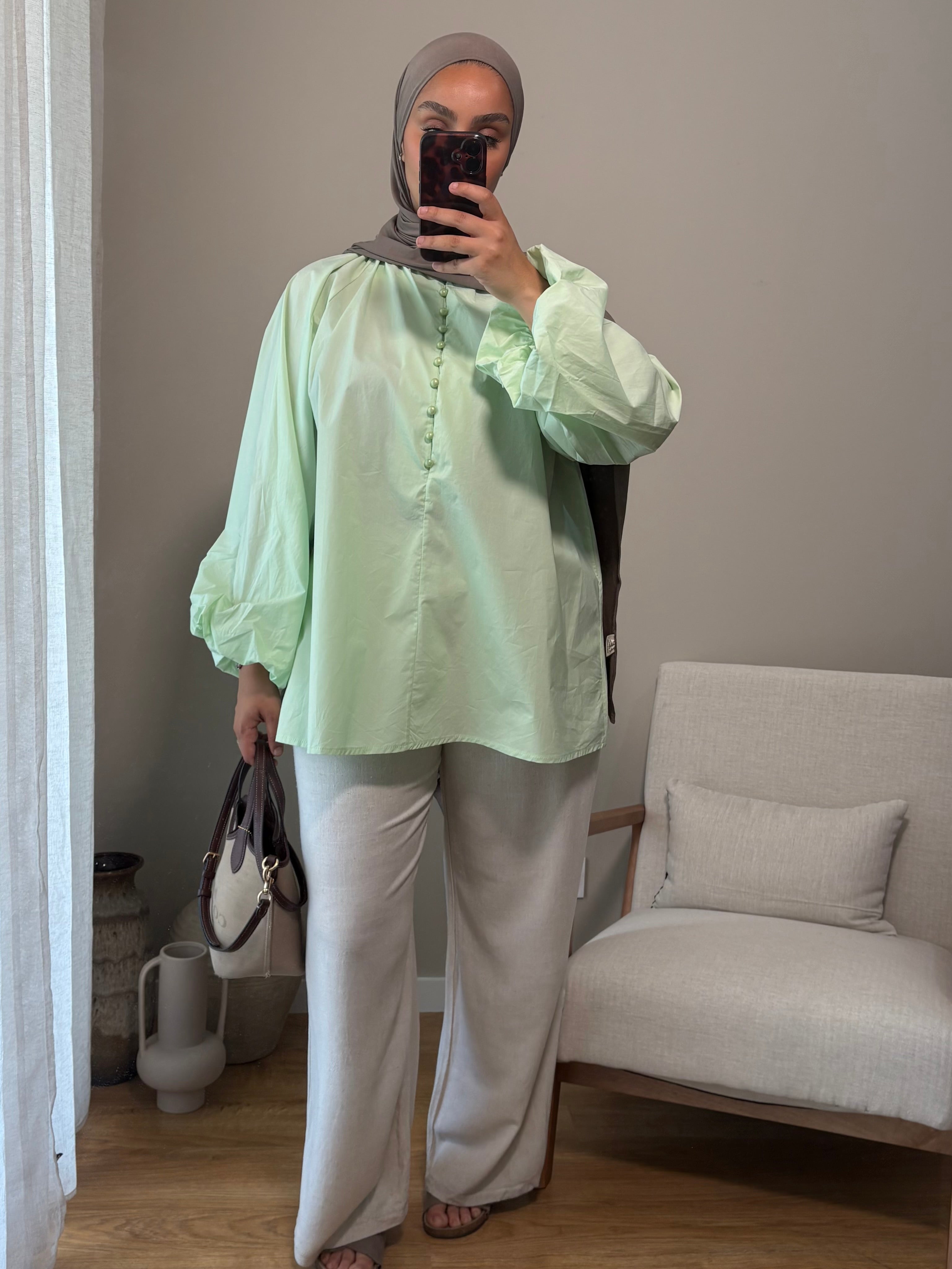 Blouse Delya | Verte