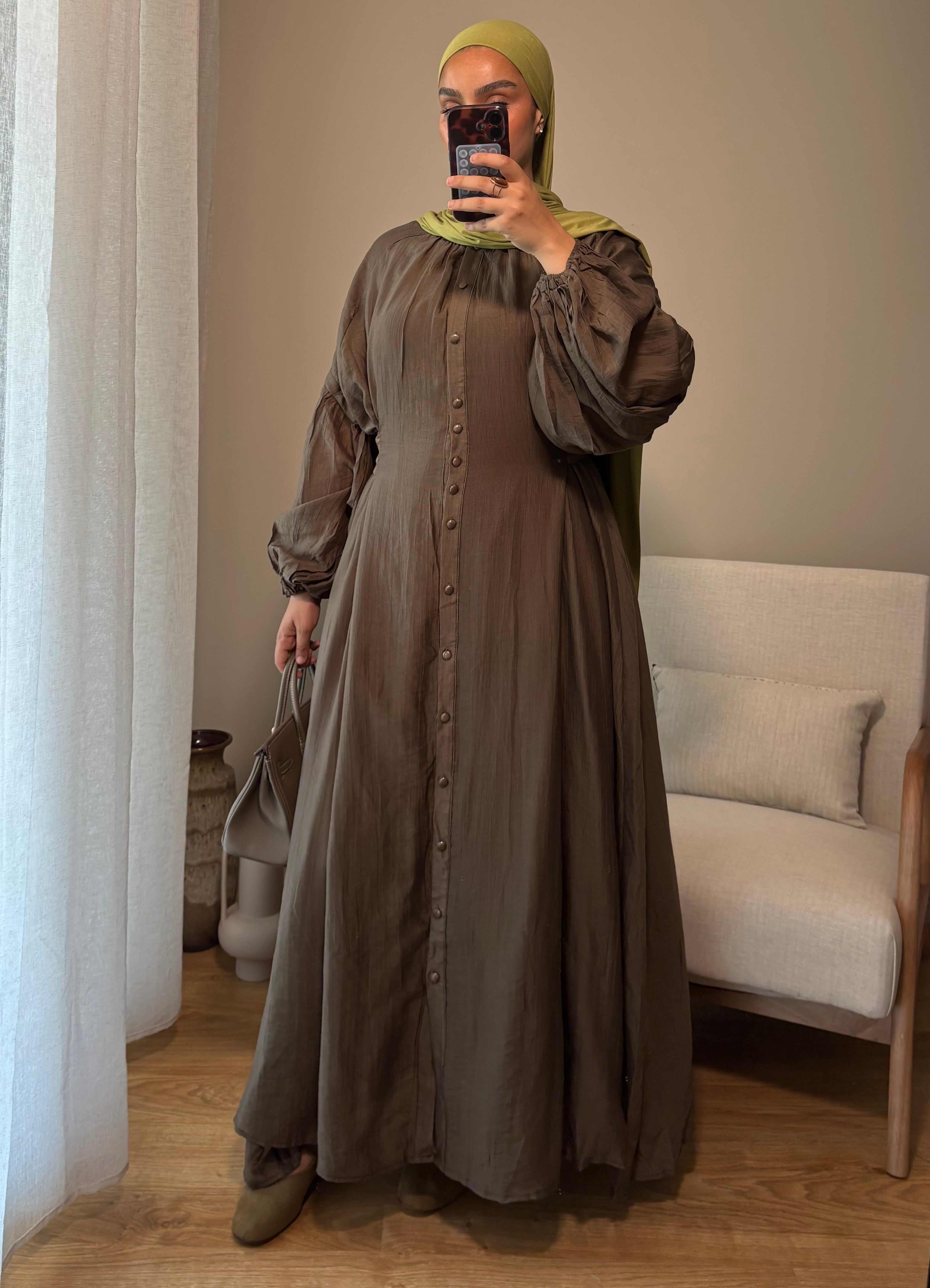 Robe Bohème | Marron