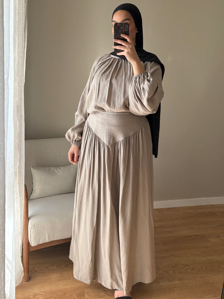 Ensemble Asmaa | Taupe