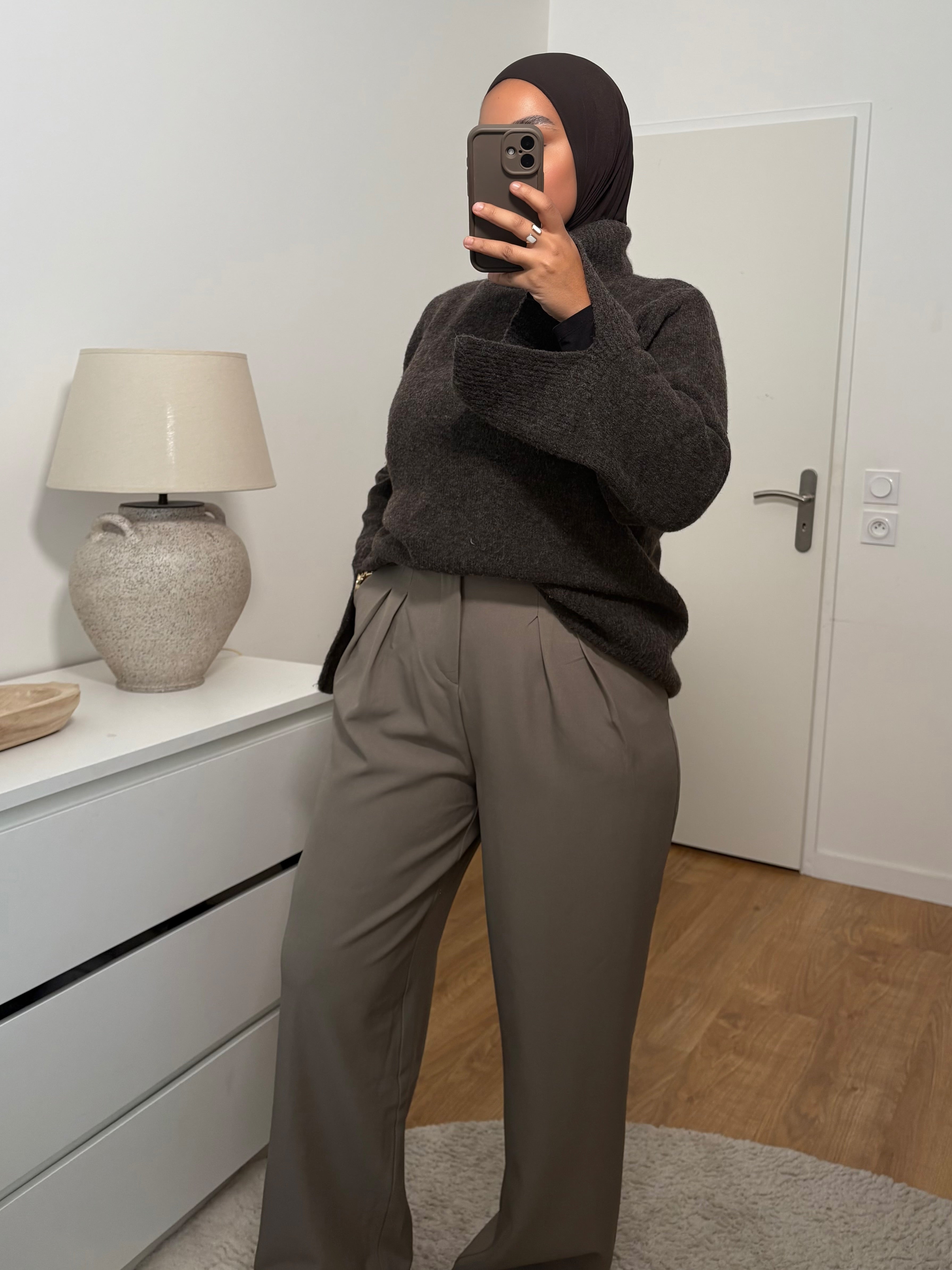 Pantalon Tall | Taupe