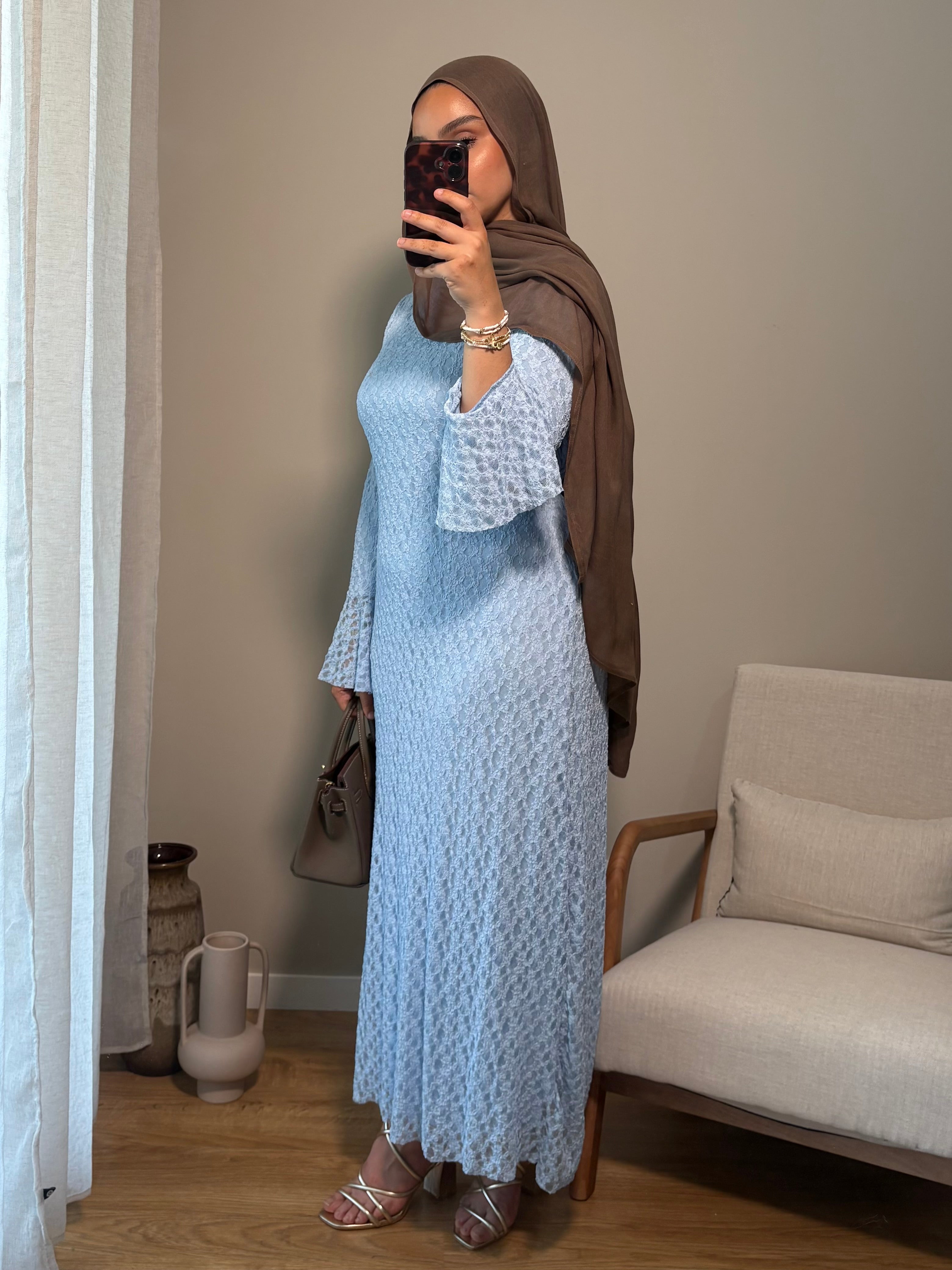 Robe Nina | Bleue