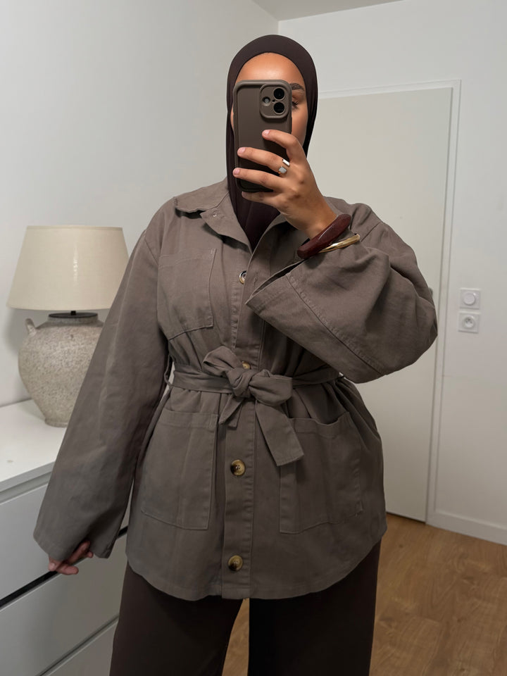 Veste Hiba | Taupe