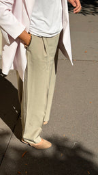 Pantalon Caro Tilleul