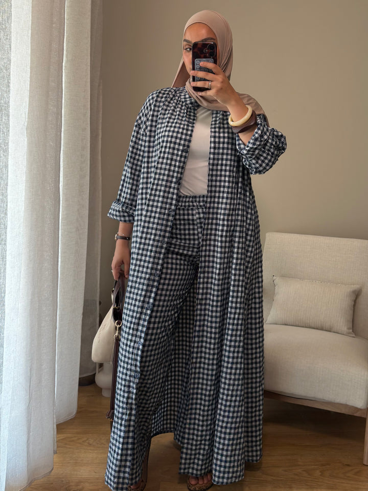 Ensemble Vichy | Bleu