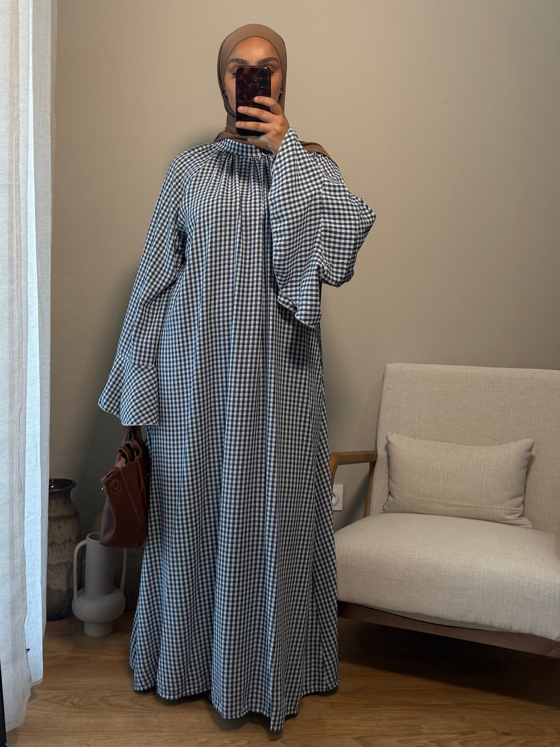 Robe Vichy | Blue Navy