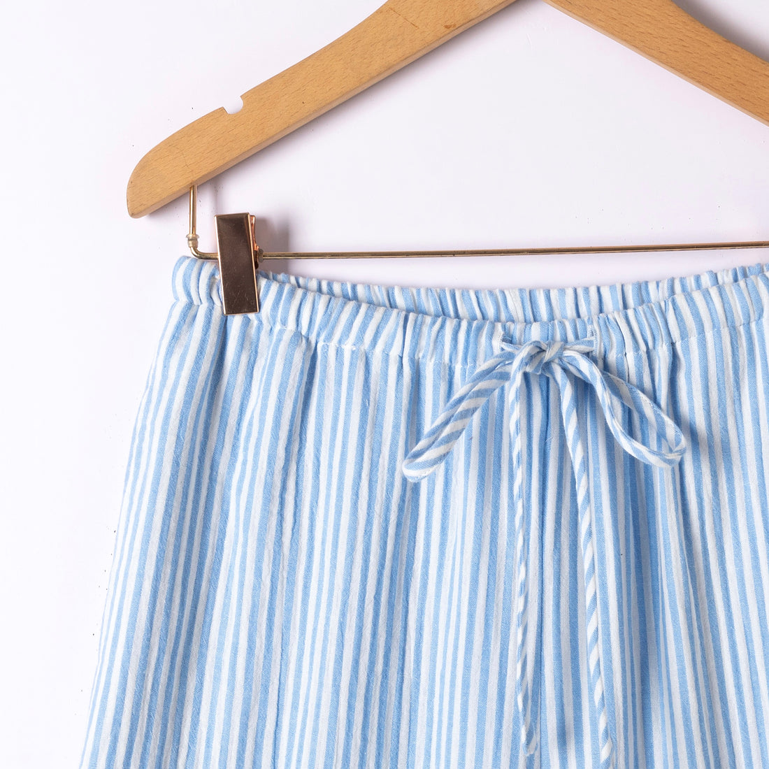 Pantalon rayé | Bleu