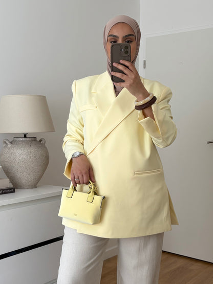 Blazer Imany Jaune pastel