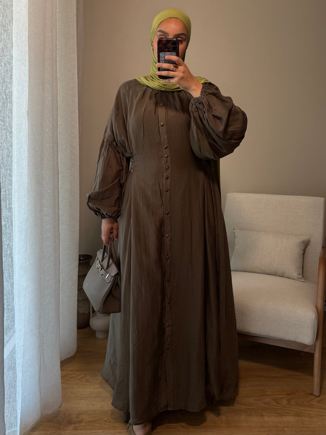 Robe Bohème | Marron