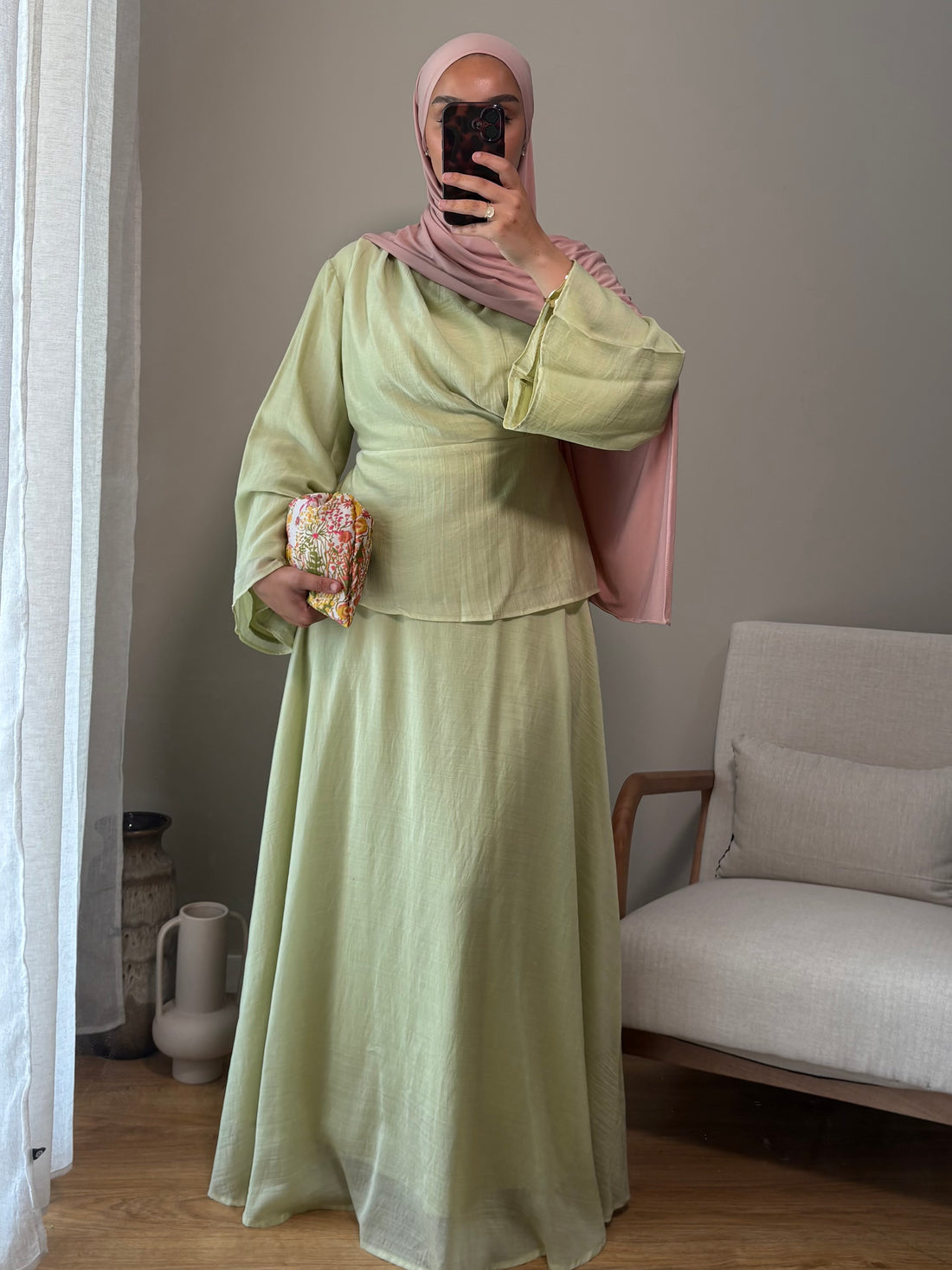 Ensemble jupe Kelya | Vert