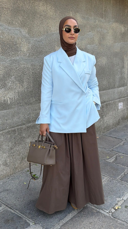 Blazer Imany | Bleu pastel