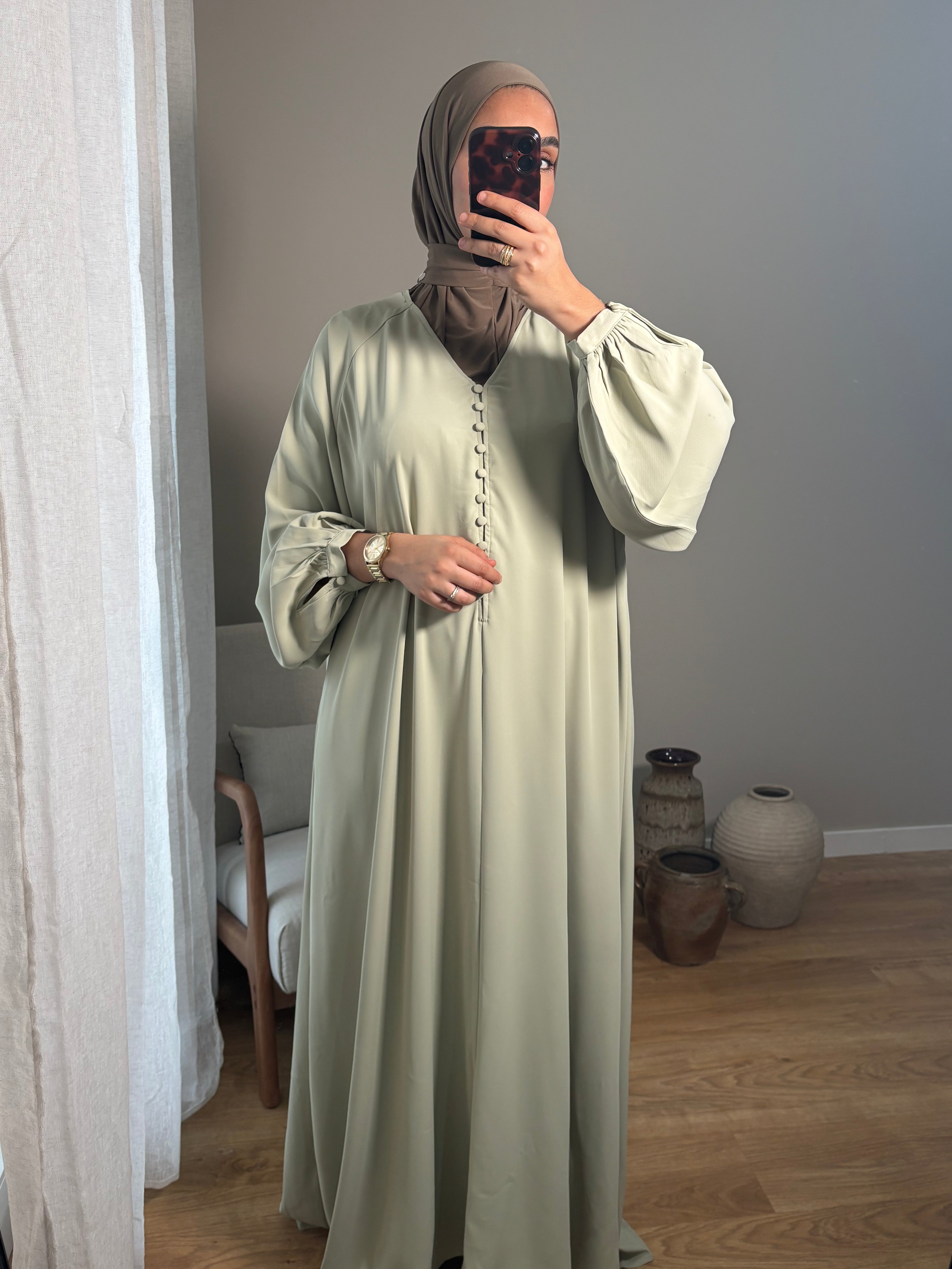 Robe Safia | Sauge