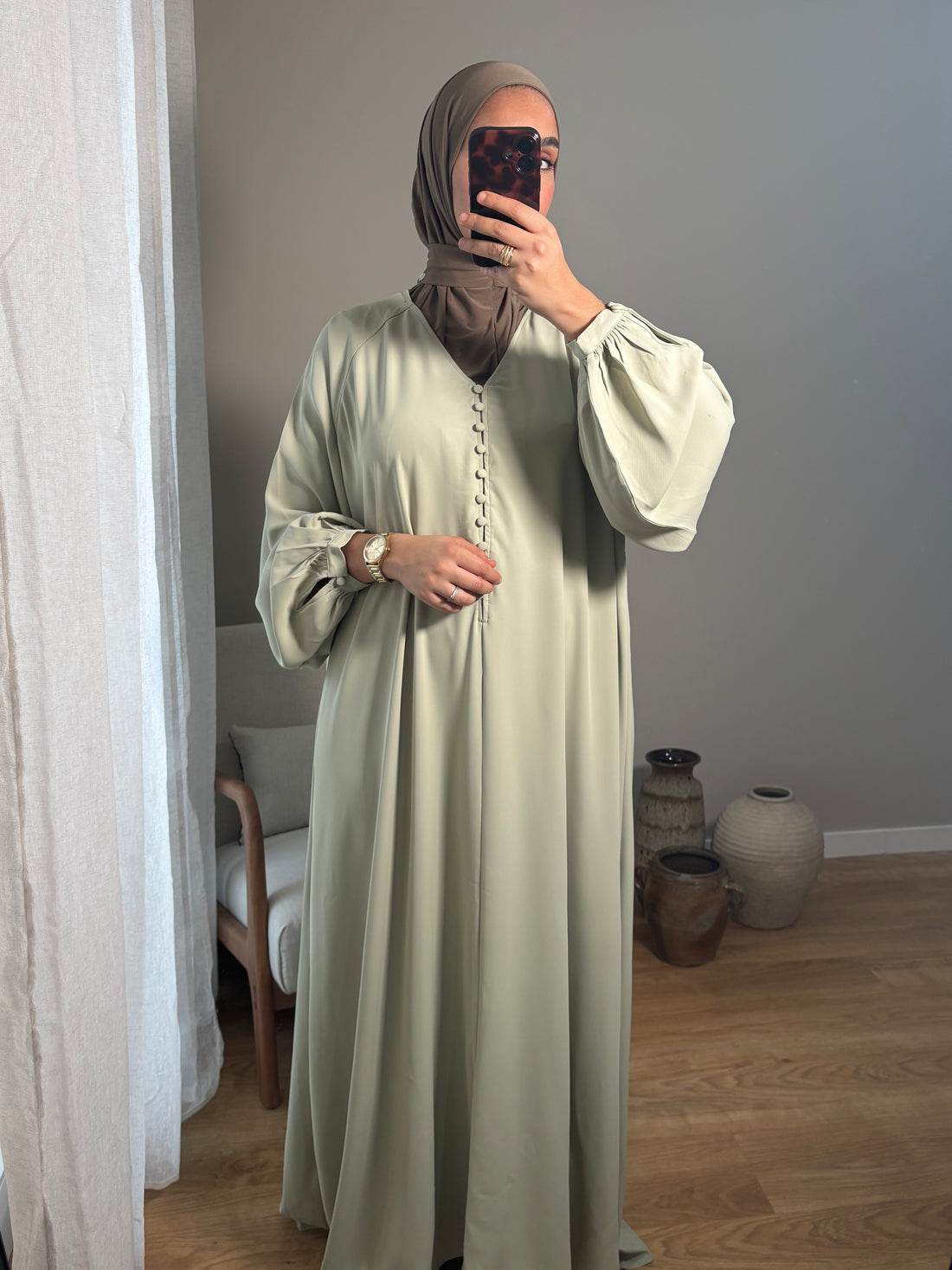 Robe Safia | Sauge