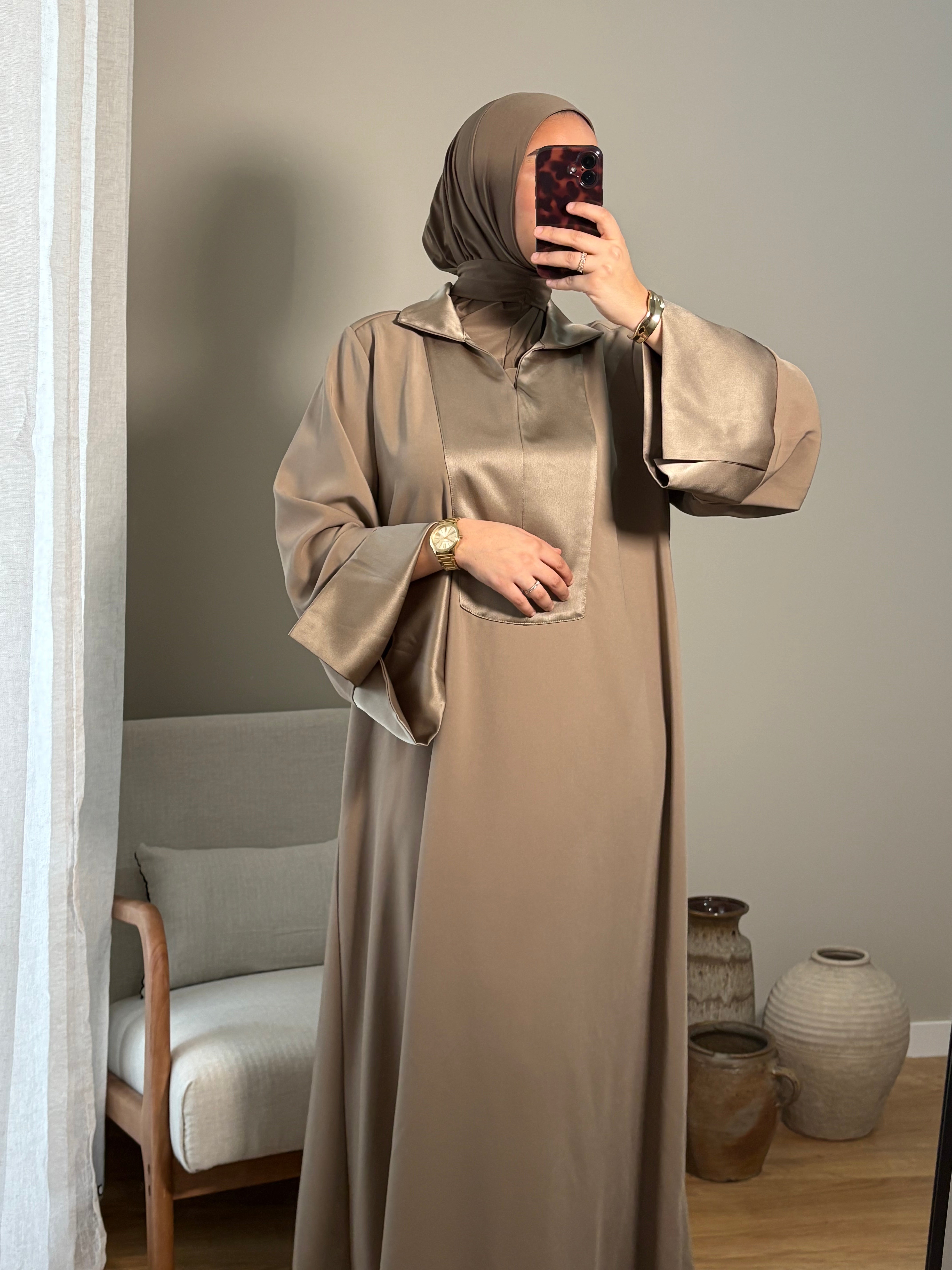Abaya Rym | Taupe