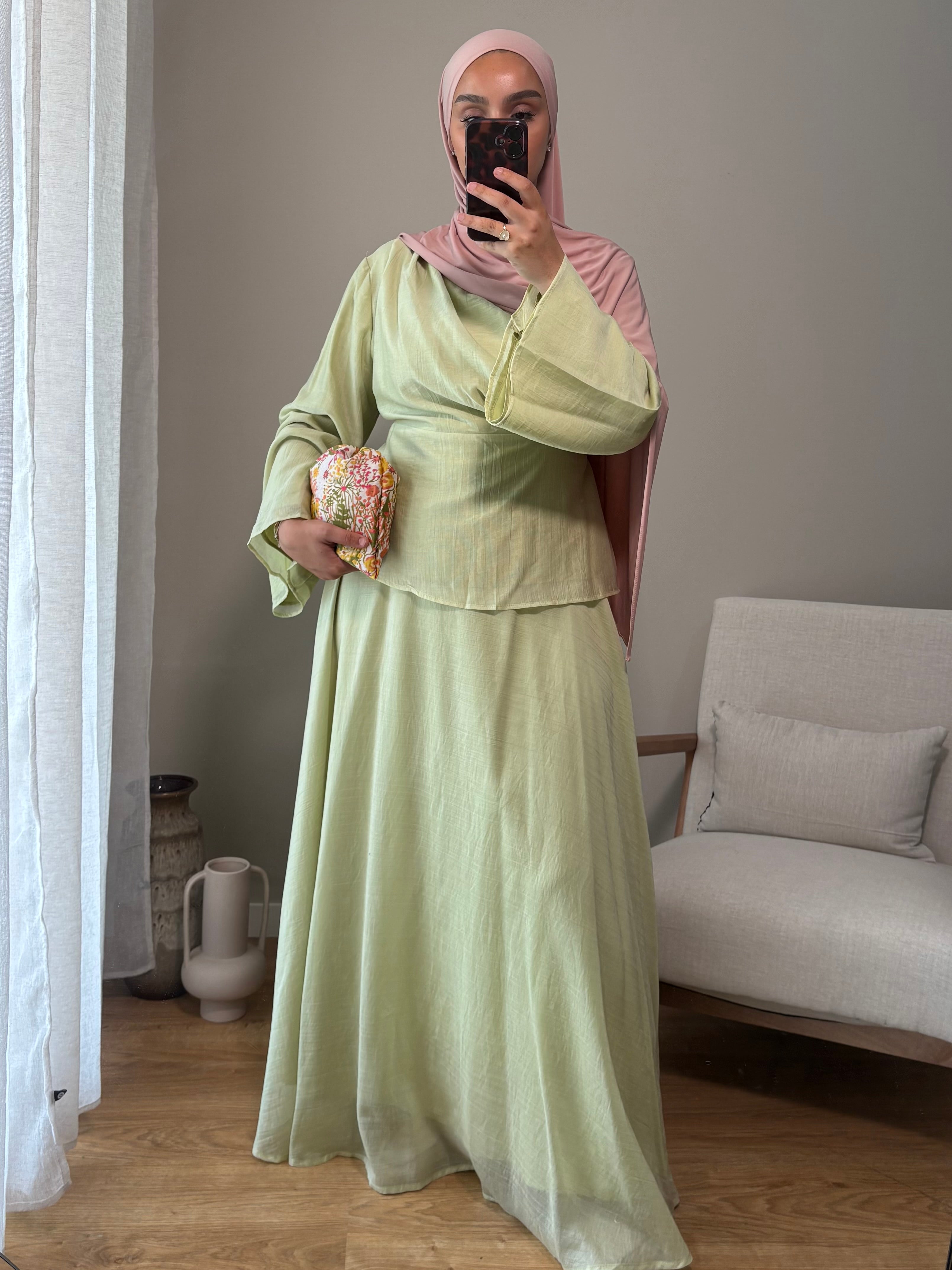 Ensemble jupe Kelya | Vert