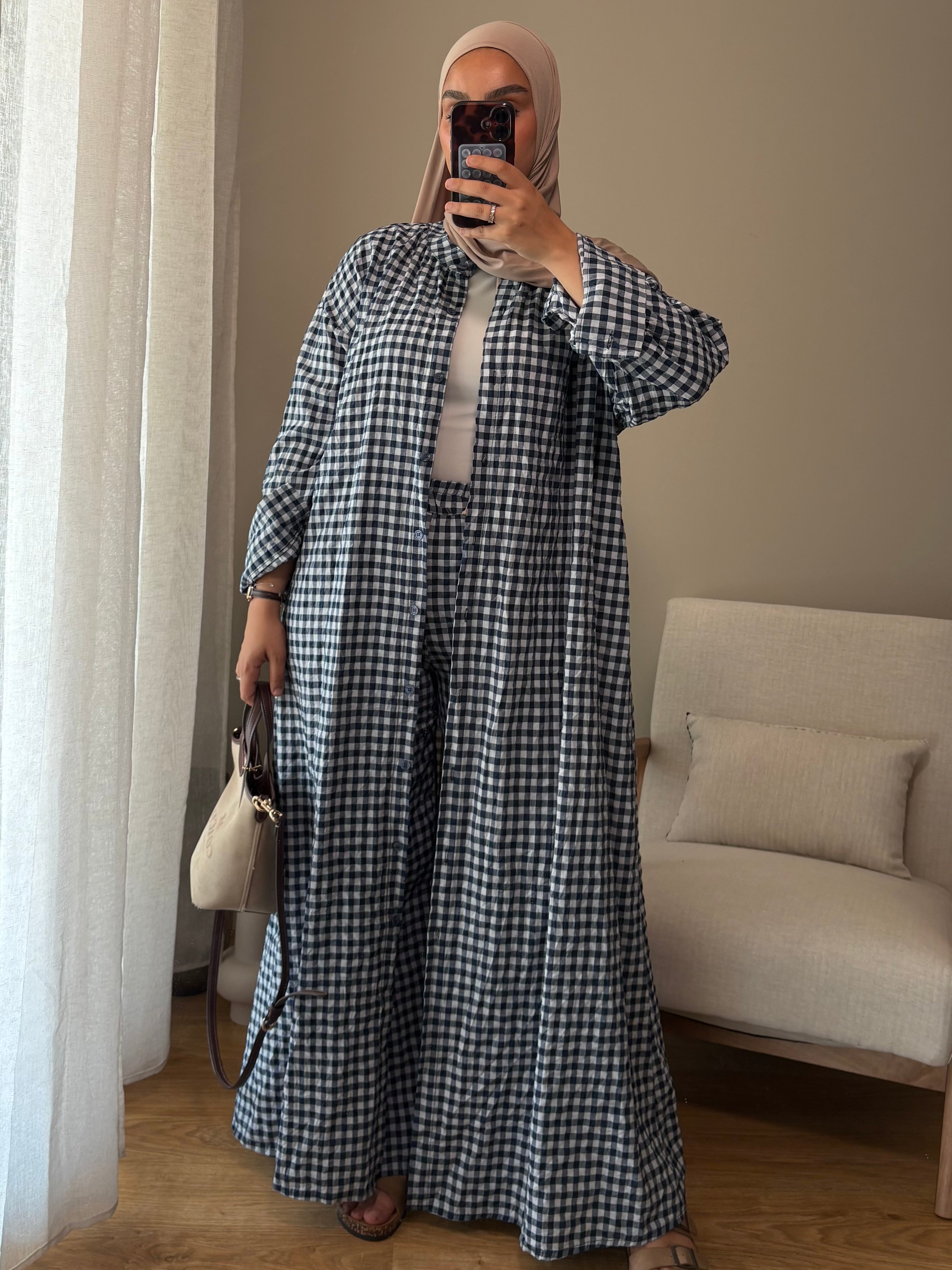 Ensemble Vichy | Bleu